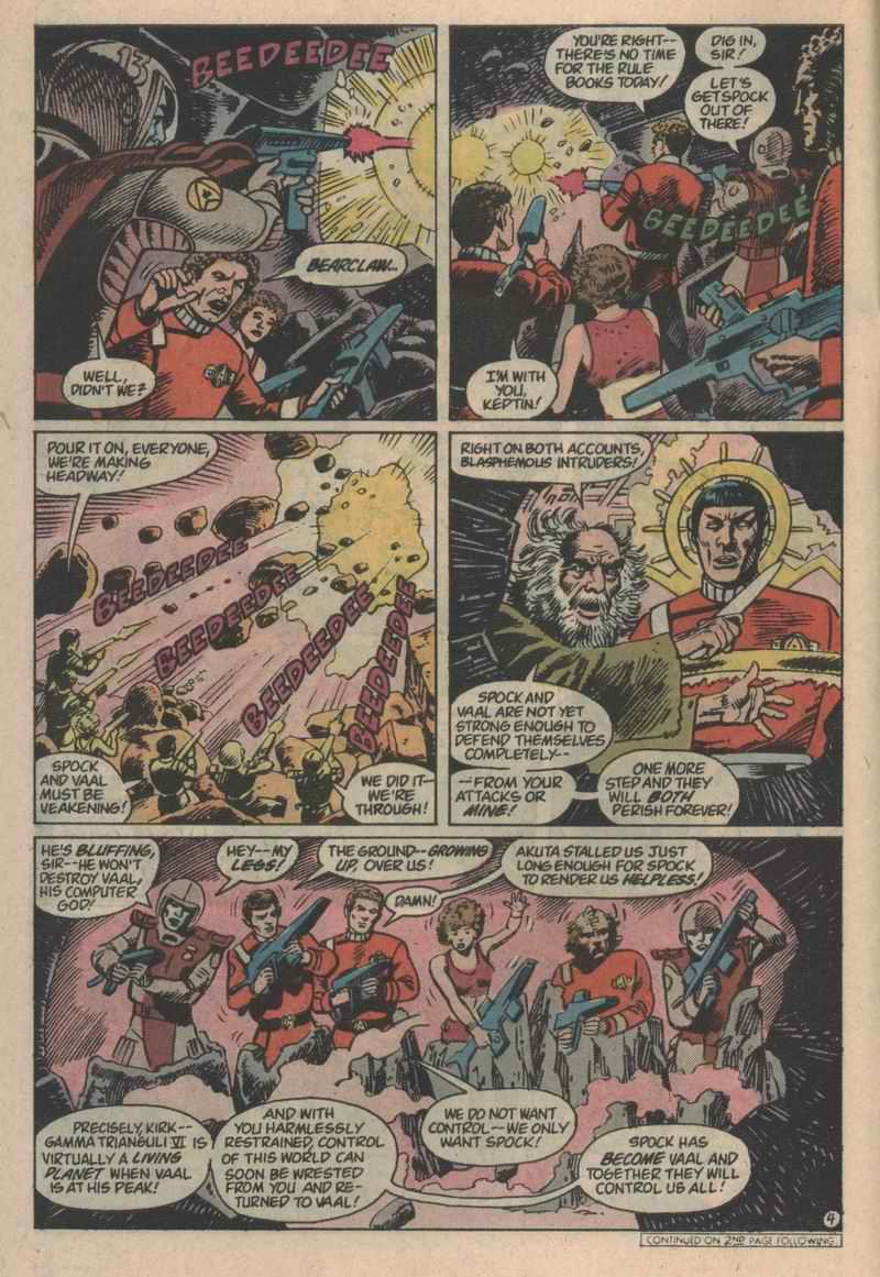 Read online Star Trek (1984) comic -  Issue #45 - 5