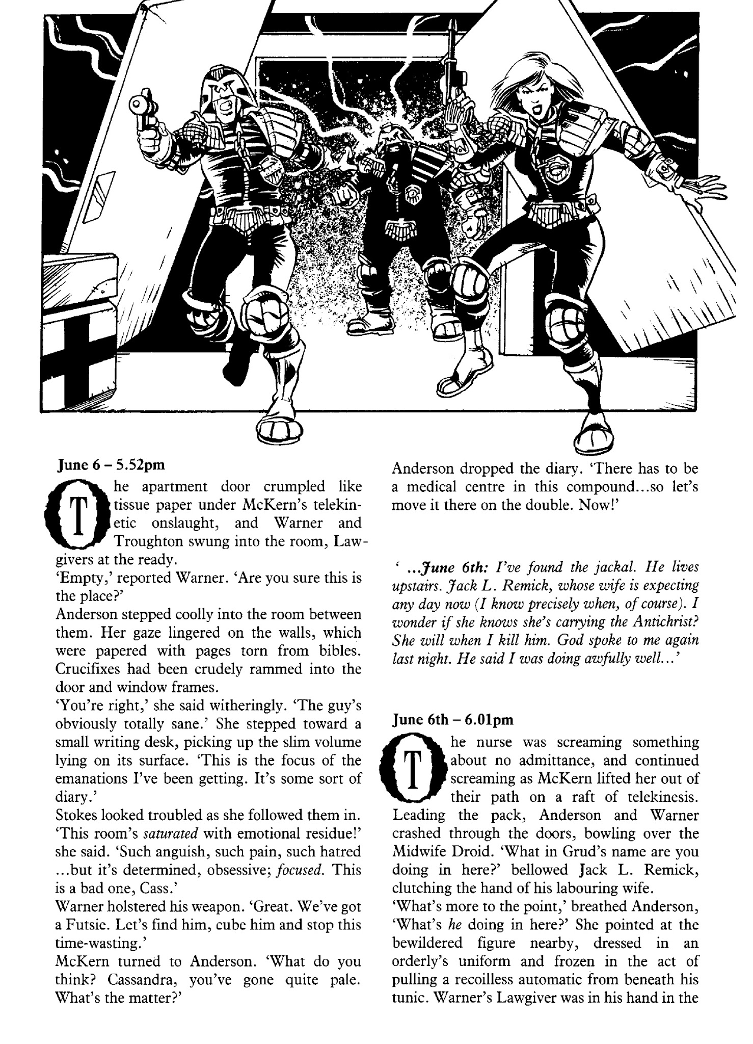 Read online Judge Anderson: The Psi Files comic -  Issue # TPB 3 - 286
