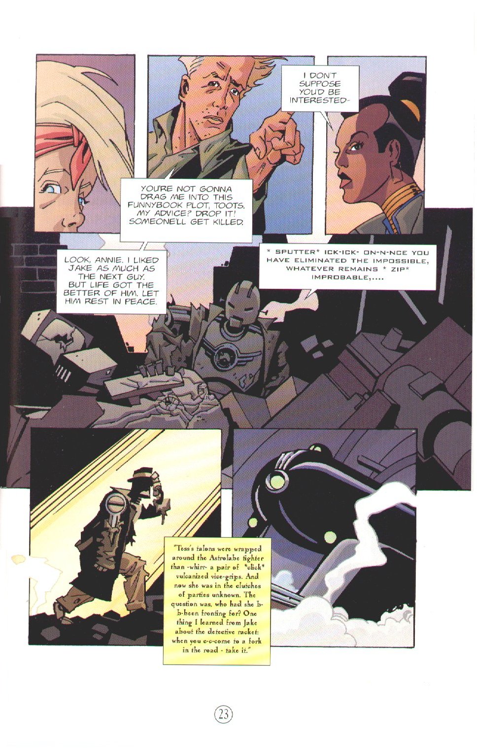 Read online Electropolis comic -  Issue #4 - 25