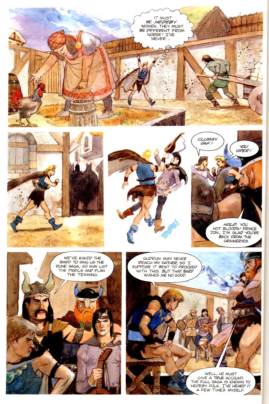 Read online Viking Glory: The Viking Prince comic -  Issue # TPB - 52