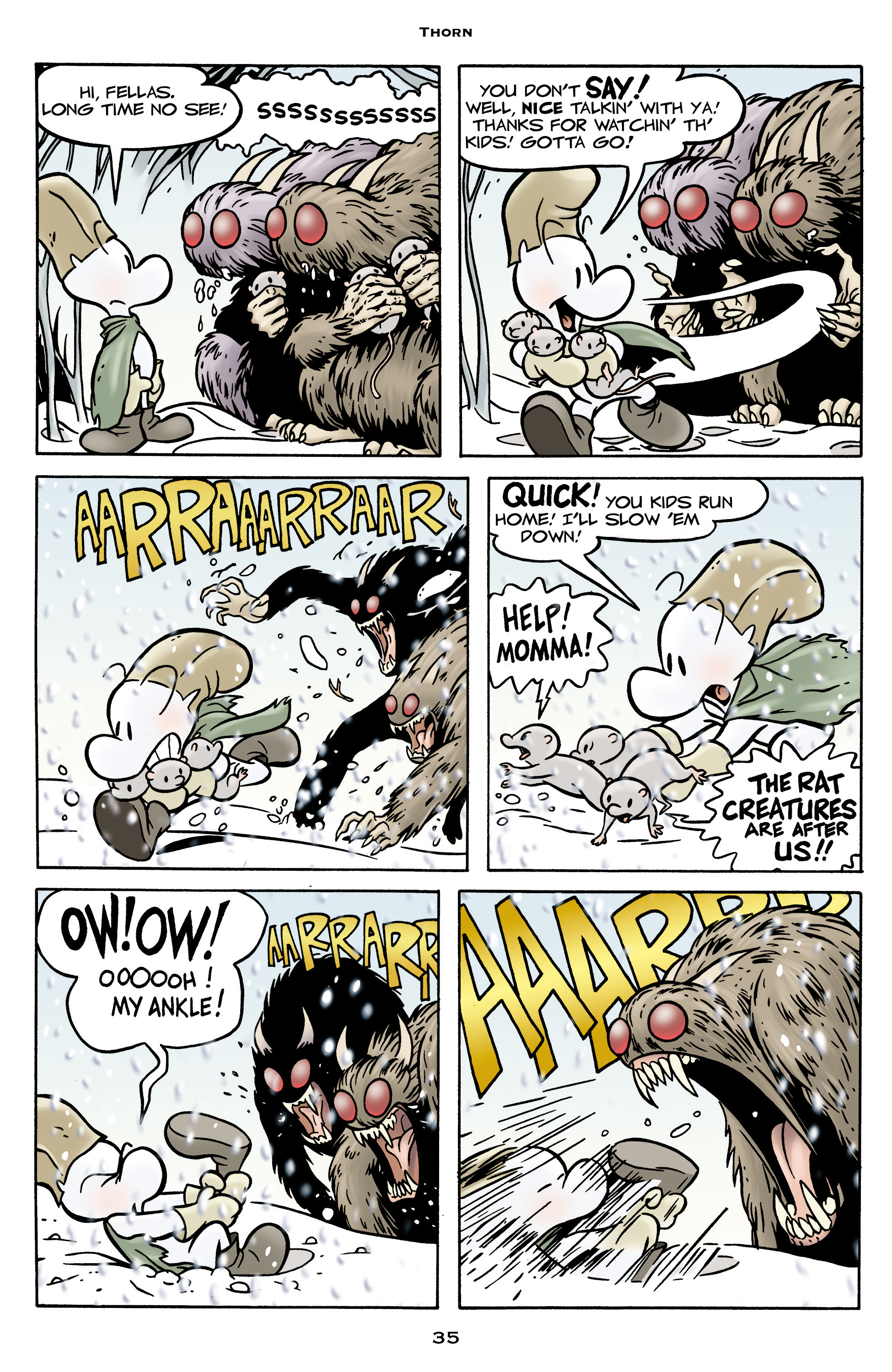 Read online Bone: Out From Boneville comic -  Issue # TPB - 35