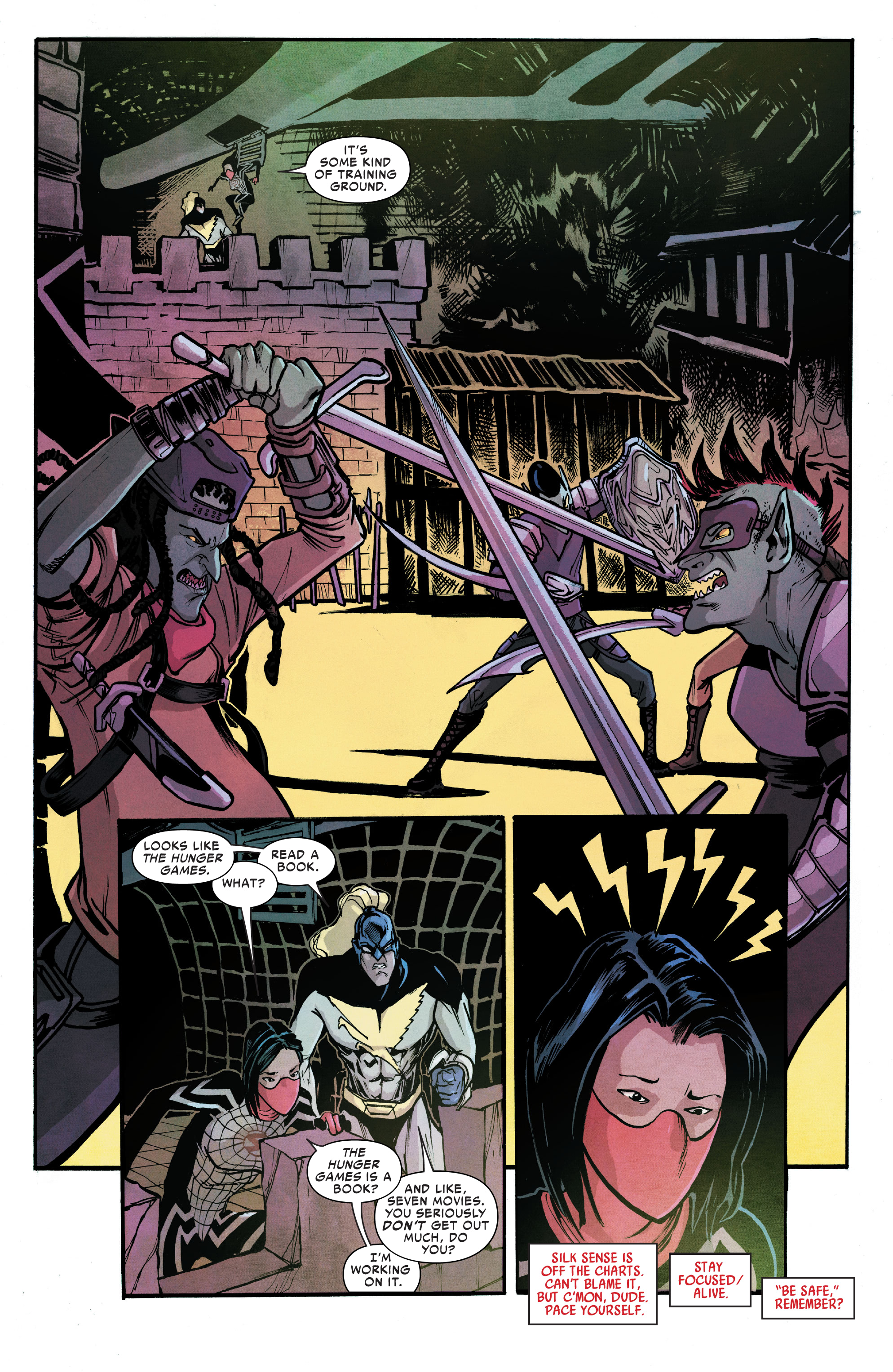 Read online Silk: Out of the Spider-Verse comic -  Issue # TPB 1 (Part 3) - 73