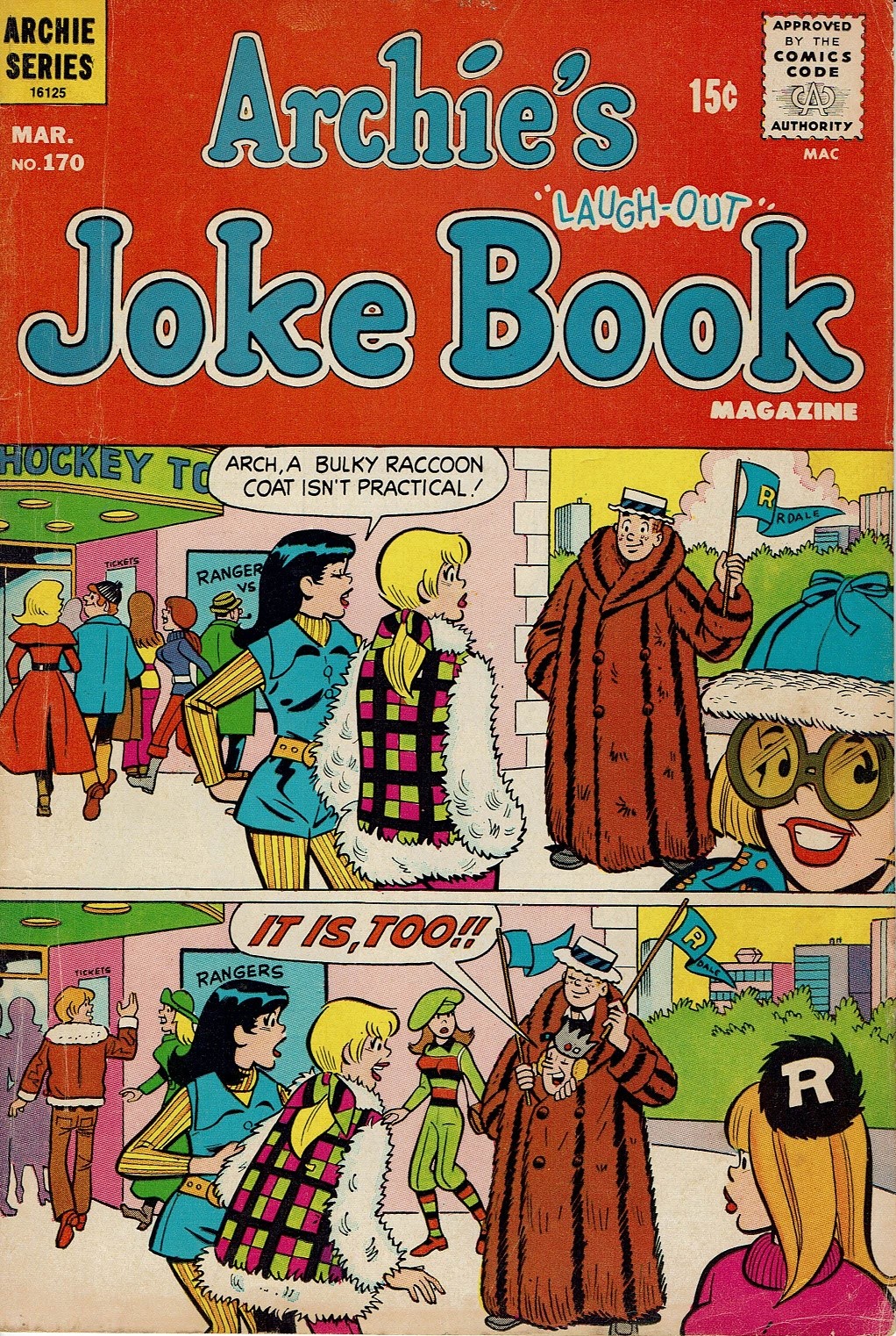 Read online Archie's Joke Book Magazine comic -  Issue #170 - 1