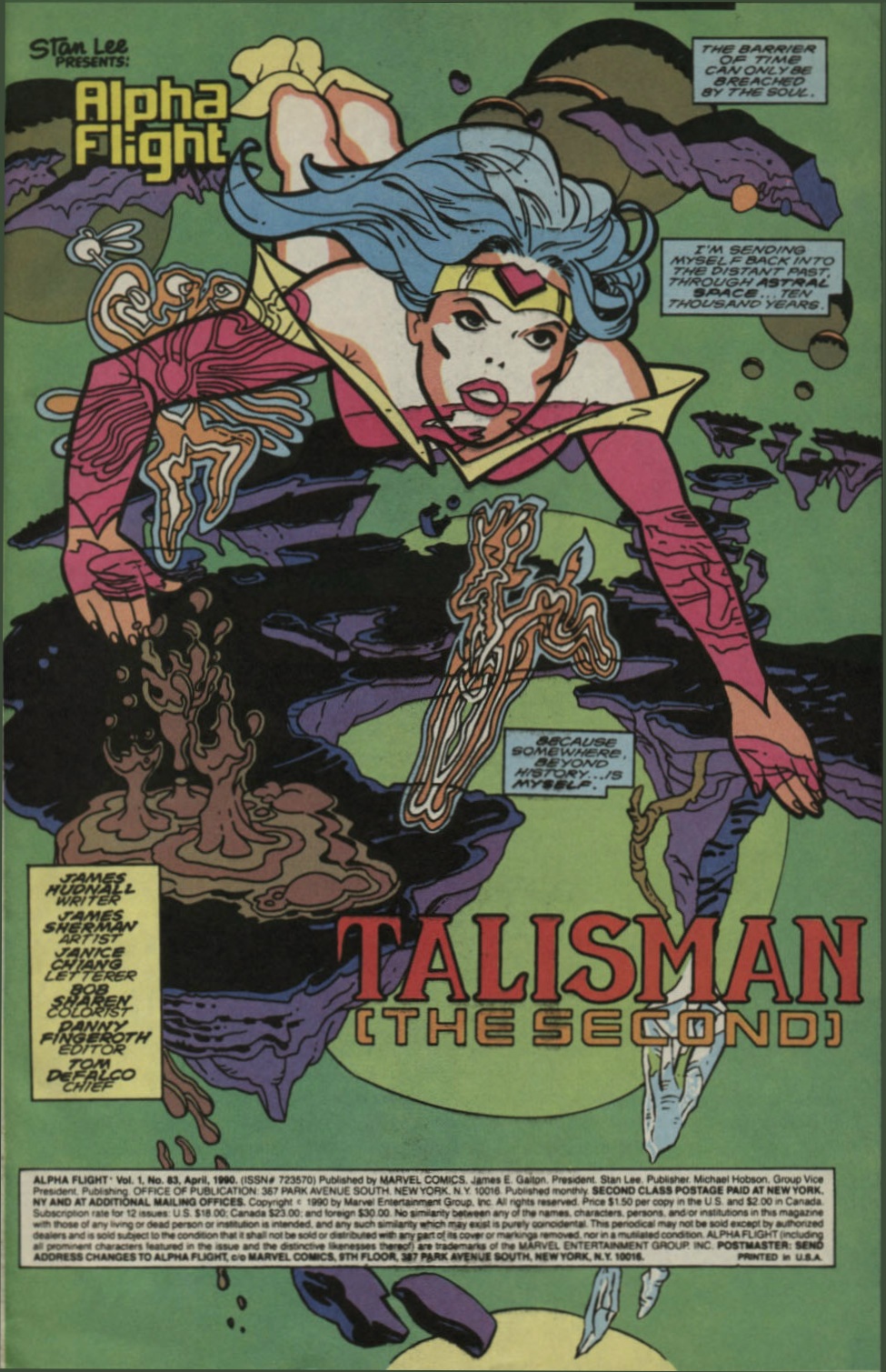 Read online Alpha Flight (1983) comic -  Issue #83 - 4