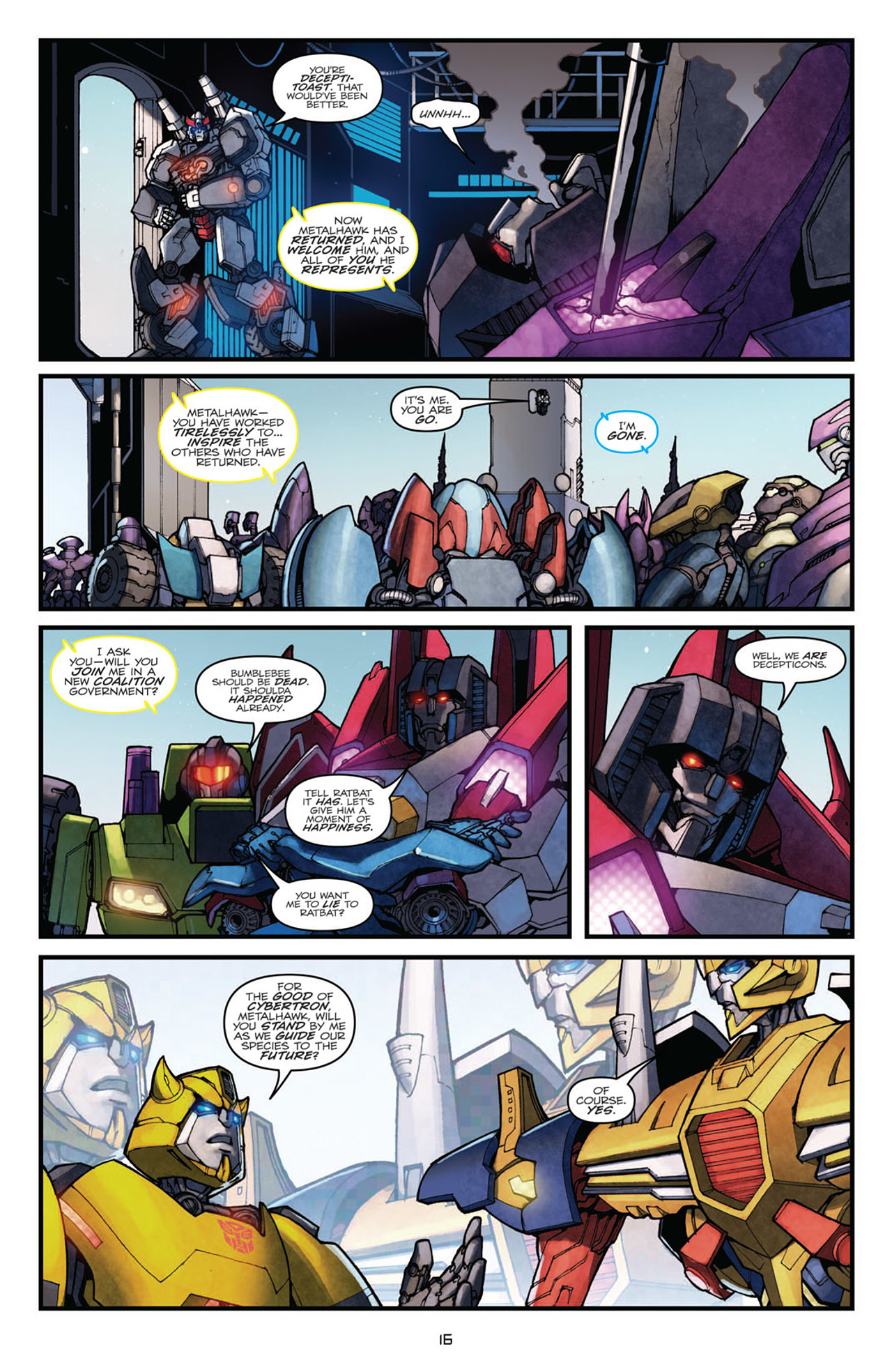 Read online Transformers: Robots In Disguise (2012) comic -  Issue #2 - 19