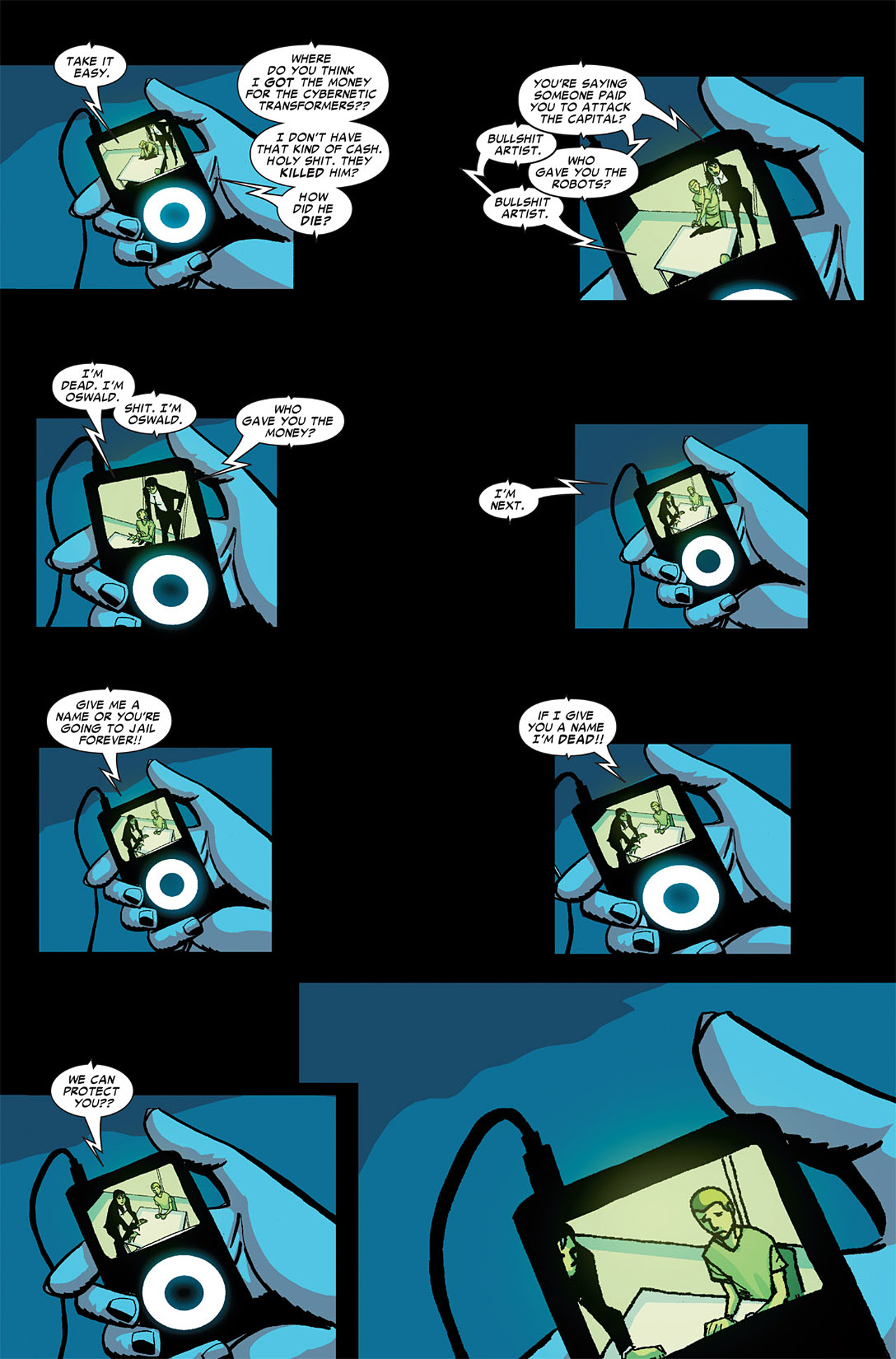 Read online Powers (2004) comic -  Issue #21 - 25