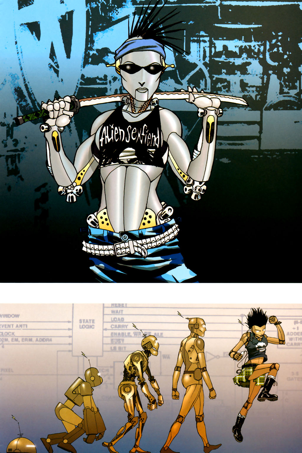 Read online NYC Mech: beta LOVE comic -  Issue #3 - 25