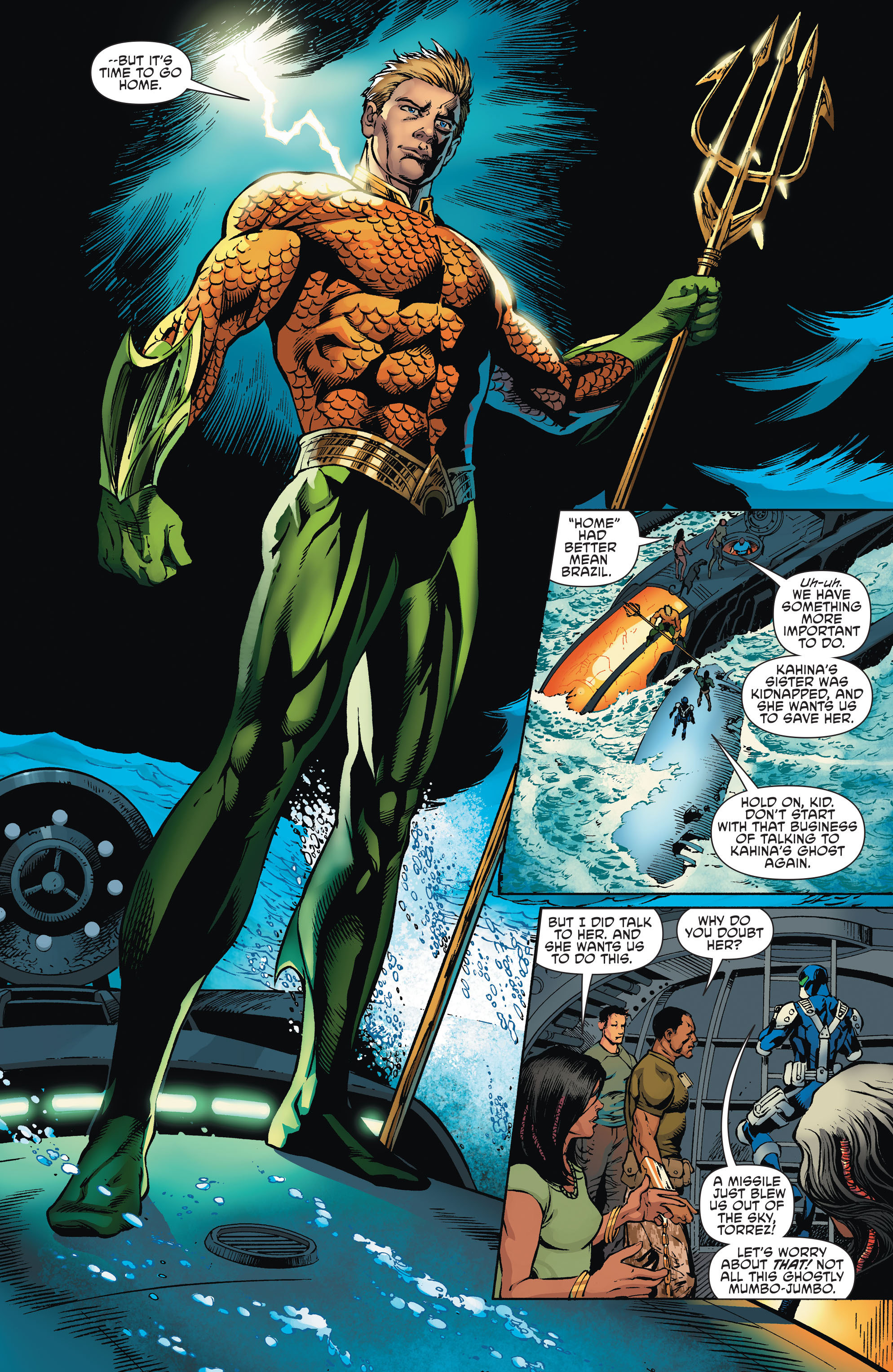 Read online Aquaman and the Others comic -  Issue #2 - 10