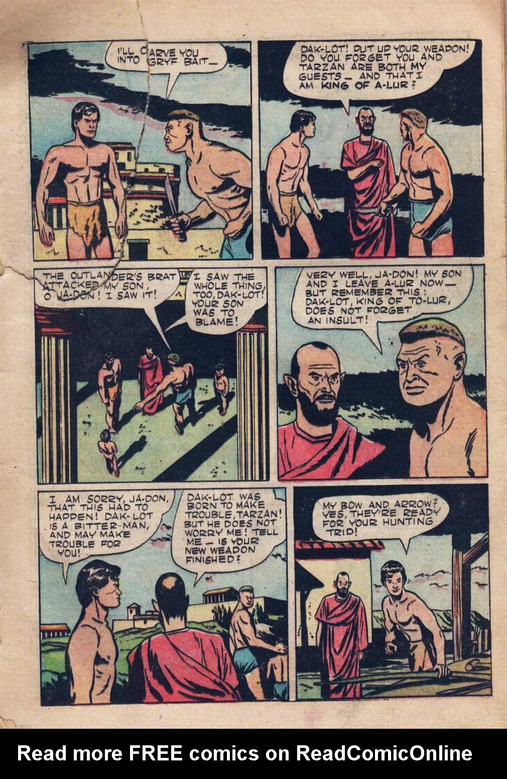 Read online Tarzan (1948) comic -  Issue #9 - 5