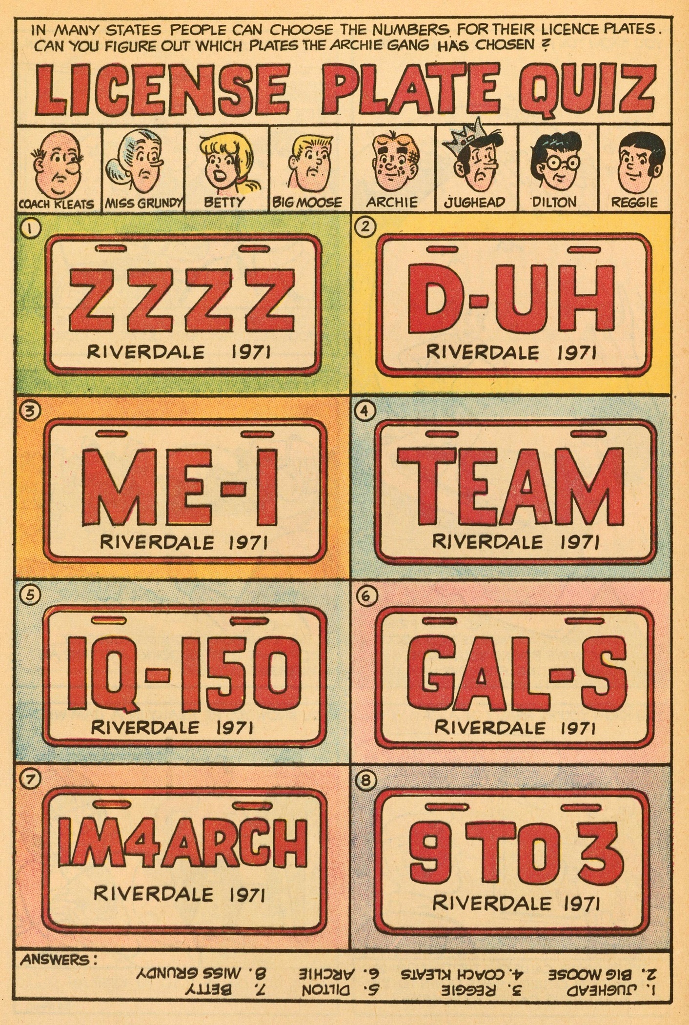 Read online Archie's Joke Book Magazine comic -  Issue #160 - 8