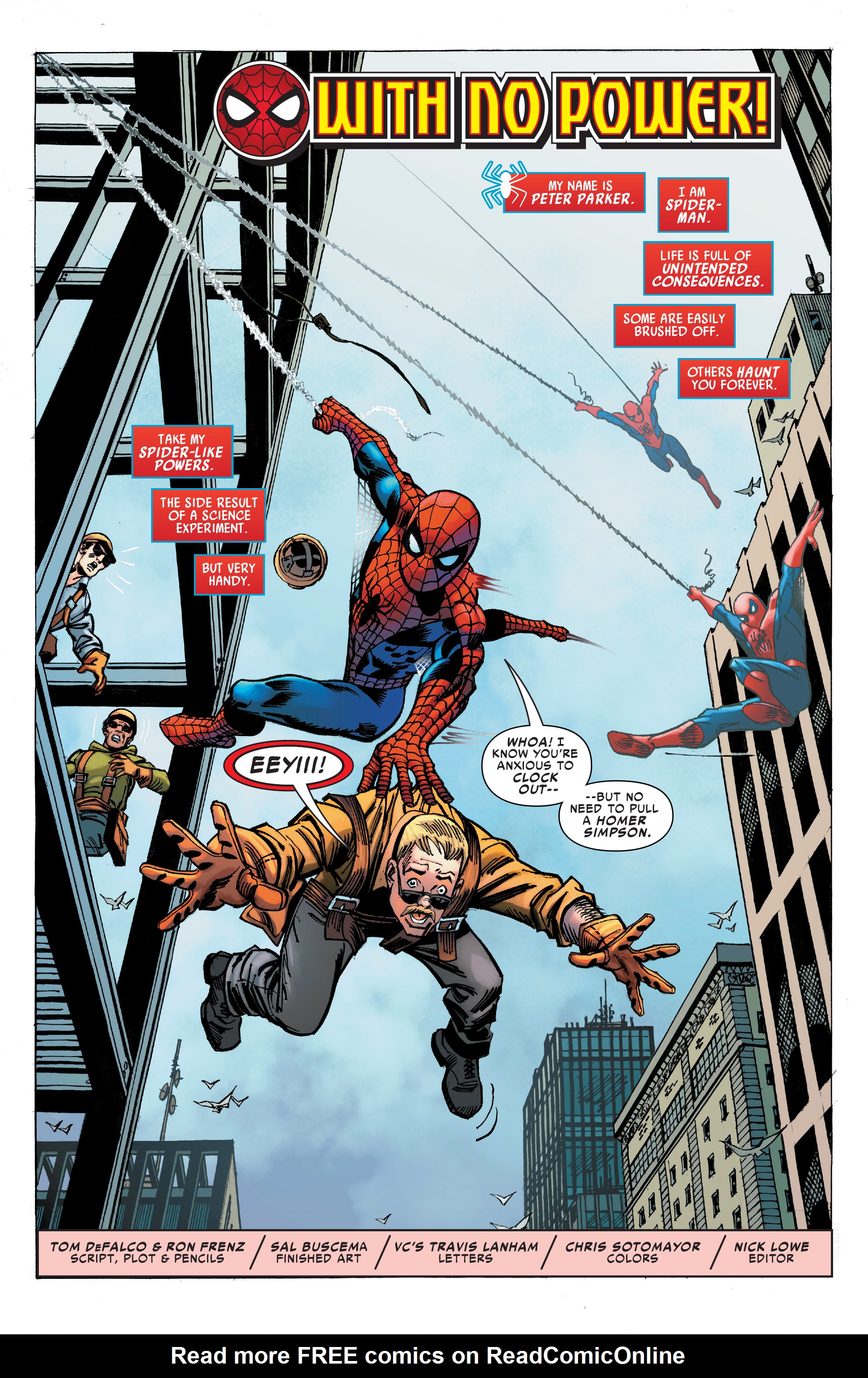 Read online The Sensational Spider-Man: Self-Improvement comic -  Issue # Full - 27