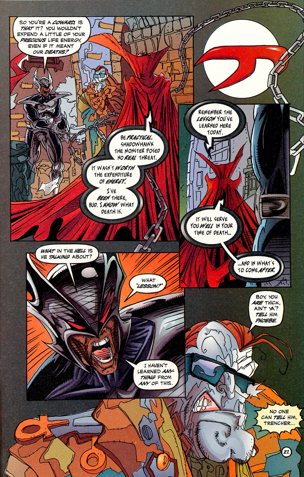 Read online ShadowHawk comic -  Issue #17 - 20