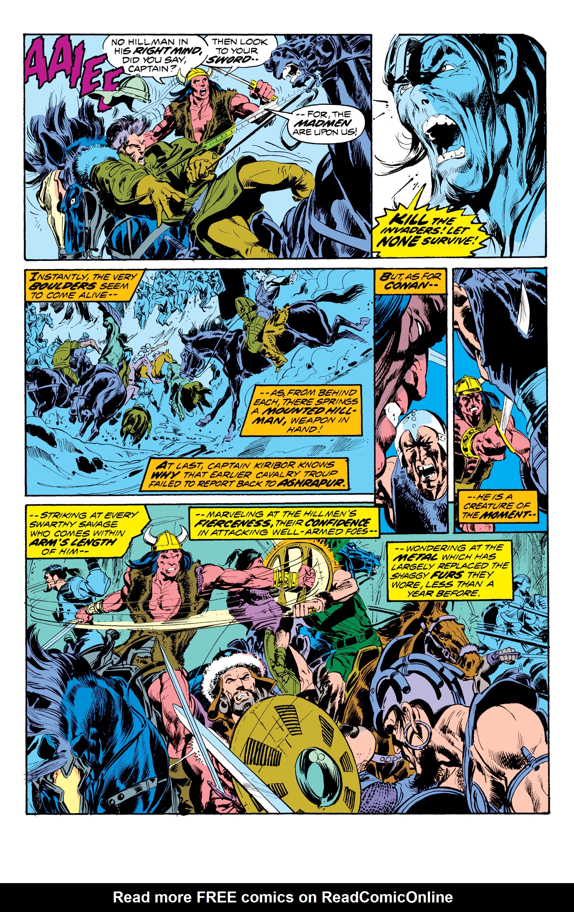 Read online Conan The Barbarian Epic Collection: The Original Marvel Years - The Curse Of The Golden Skull comic -  Issue # TPB (Part 3) - 11