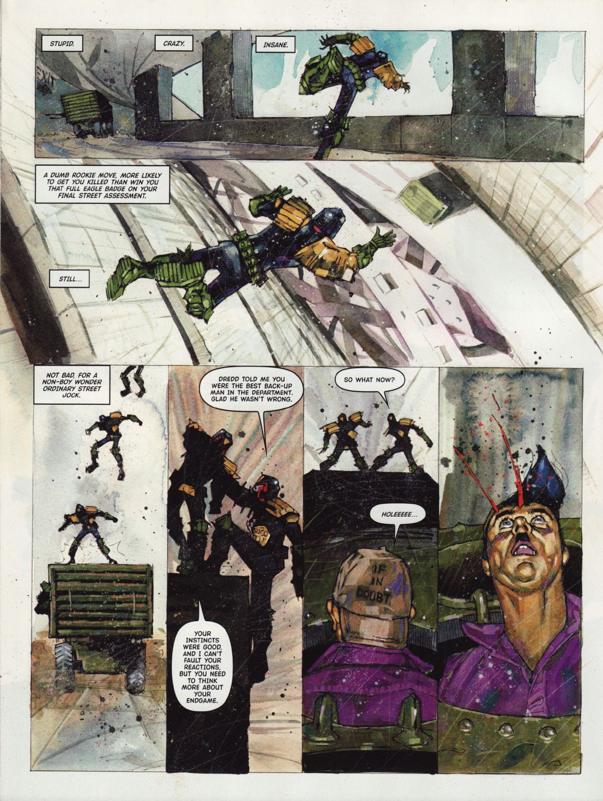 Read online Judge Dredd Megazine (Vol. 5) comic -  Issue #216 - 14