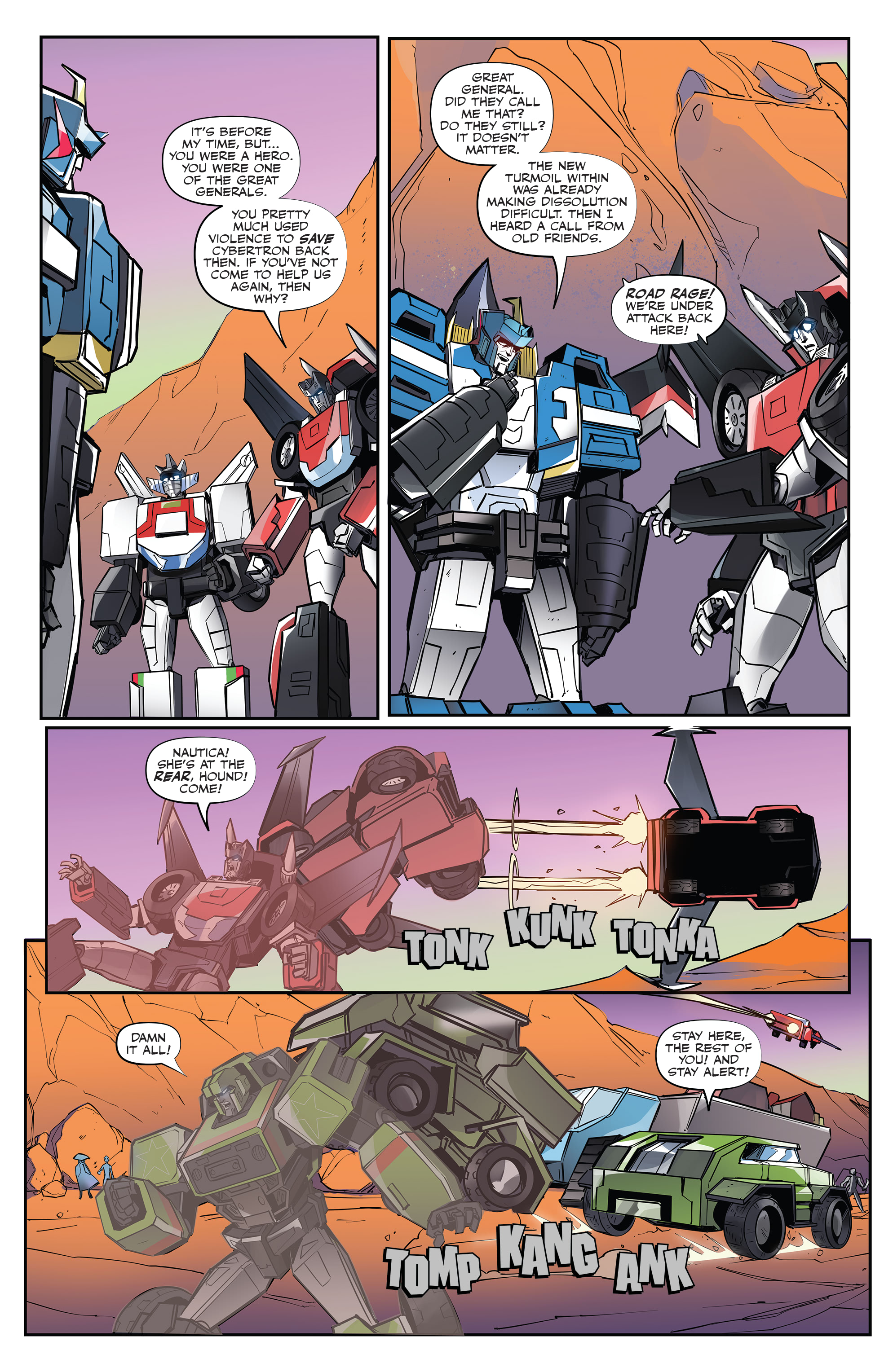 Read online Transformers: Escape comic -  Issue #2 - 21