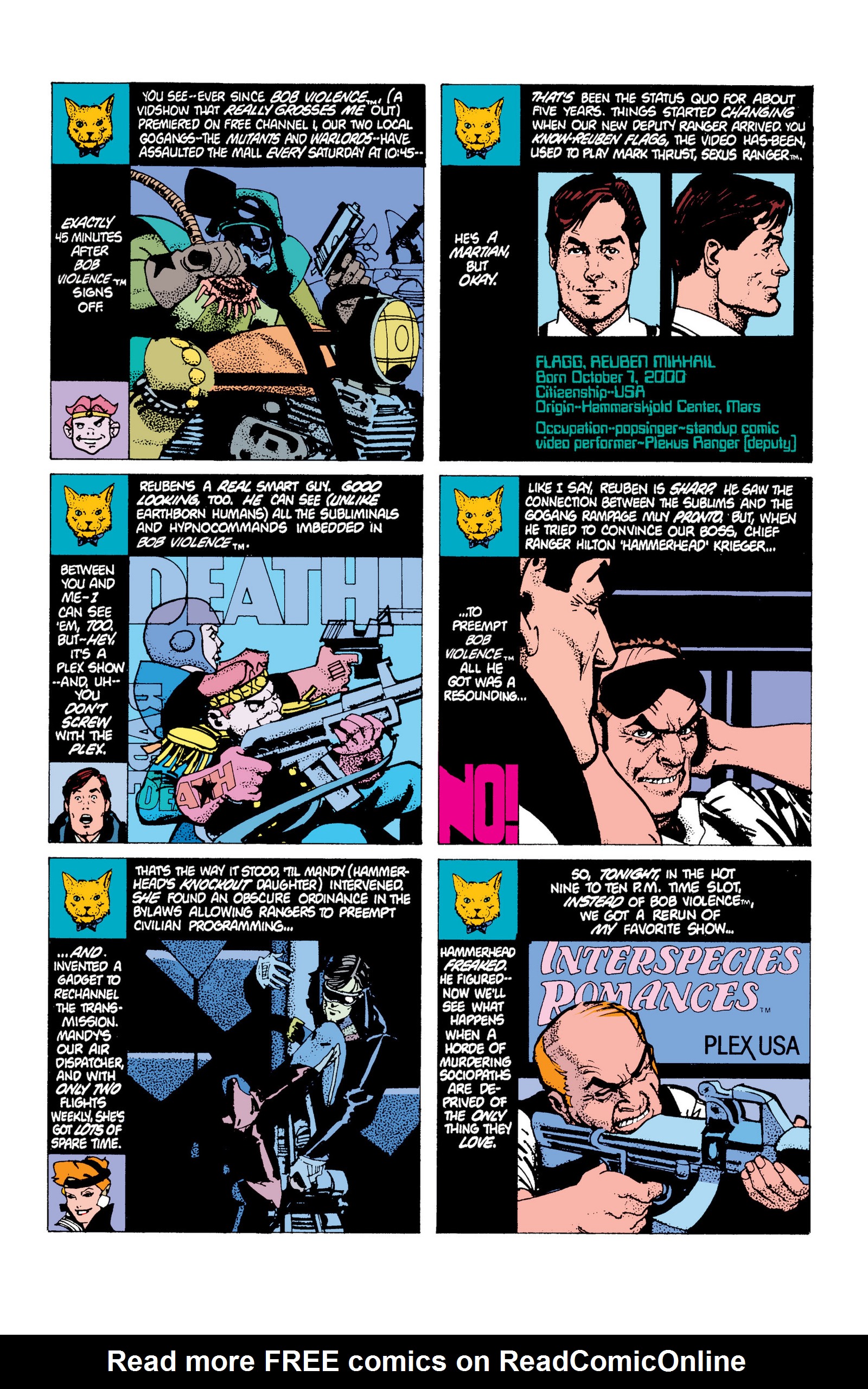 Read online American Flagg! comic -  Issue # _Definitive Collection (Part 1) - 54