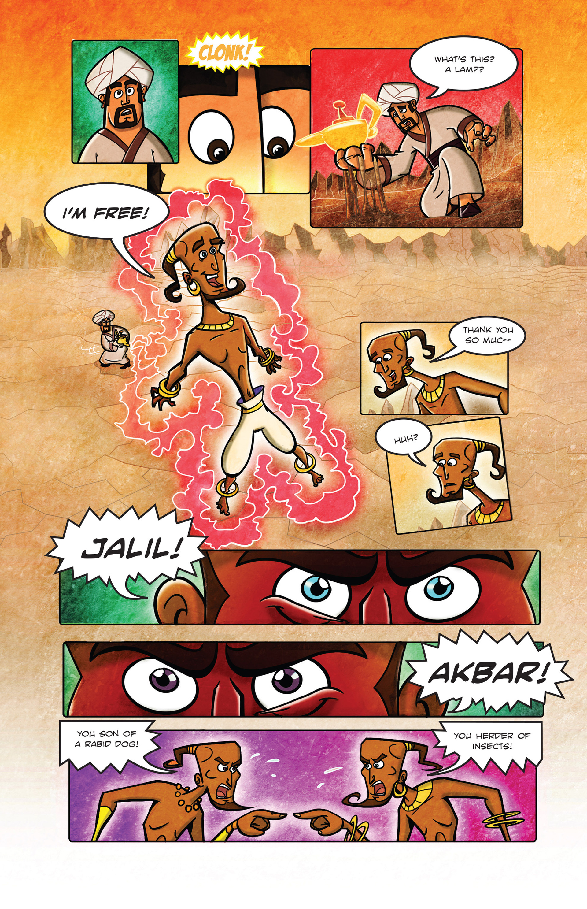 Read online 1001 Nights comic -  Issue #3 - 8