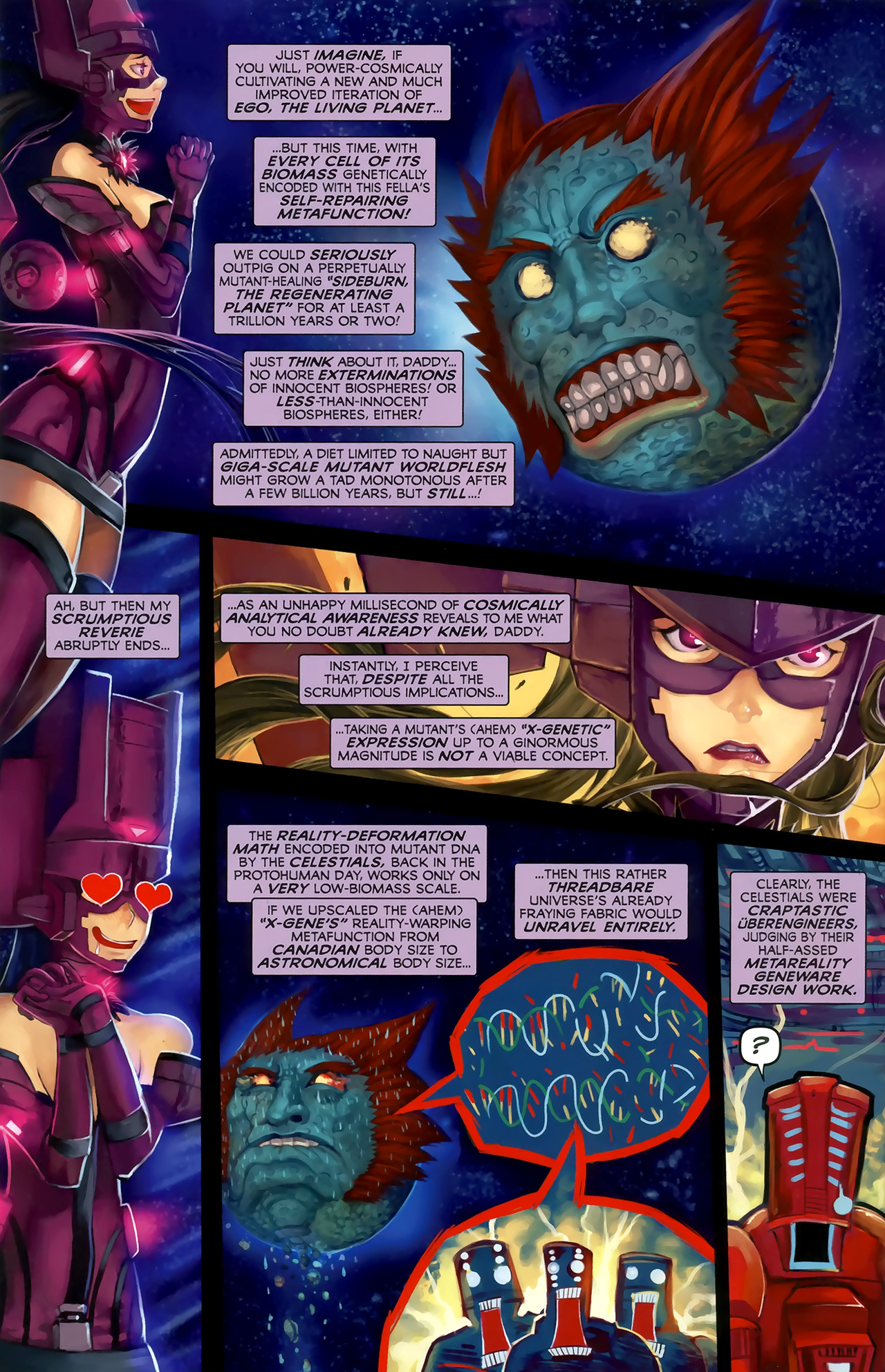 Read online Galacta: Daughter of Galactus comic -  Issue # Full - 16
