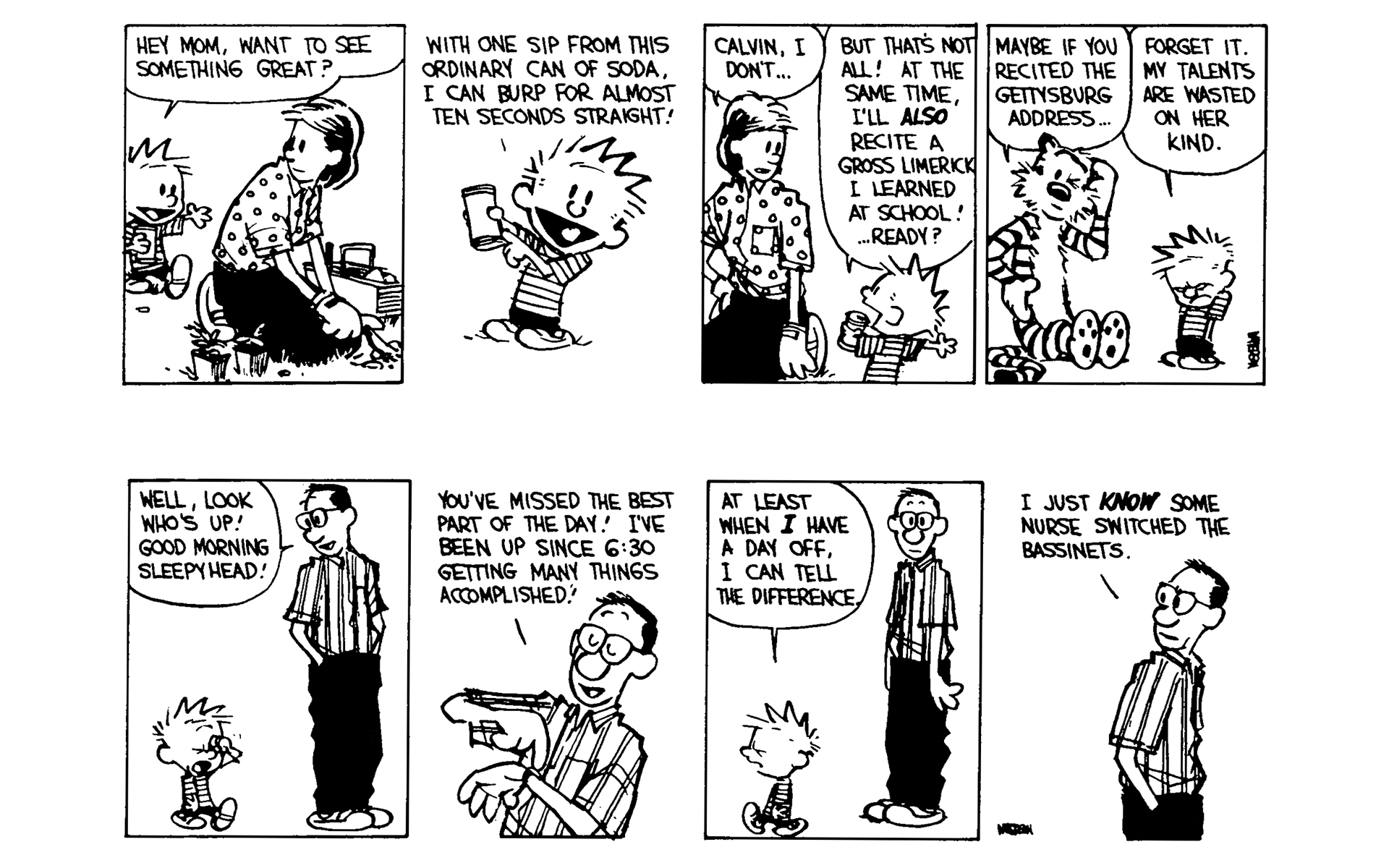 Read online Calvin and Hobbes comic -  Issue #6 - 156