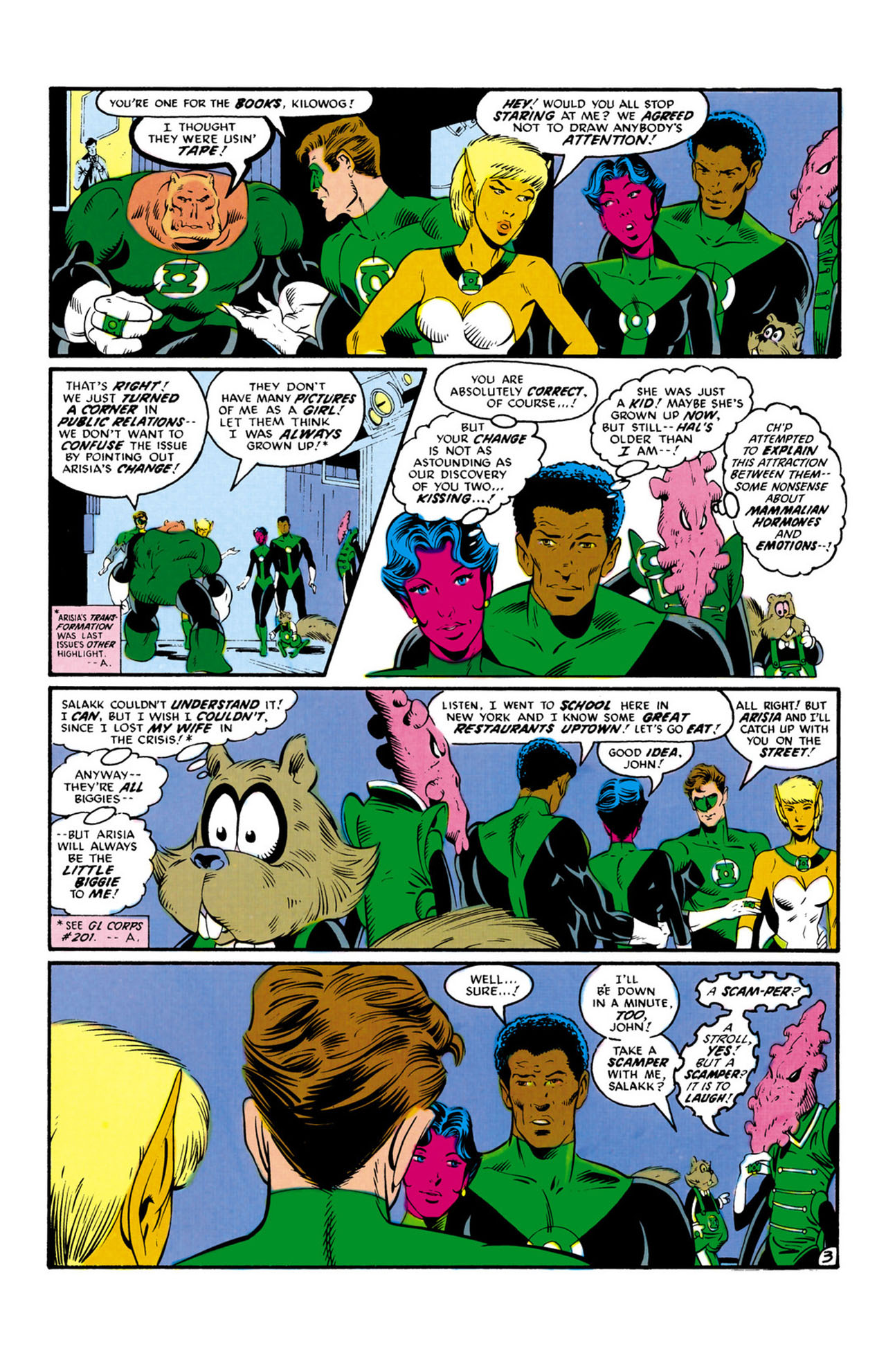 Read online The Green Lantern Corps comic -  Issue #207 - 4