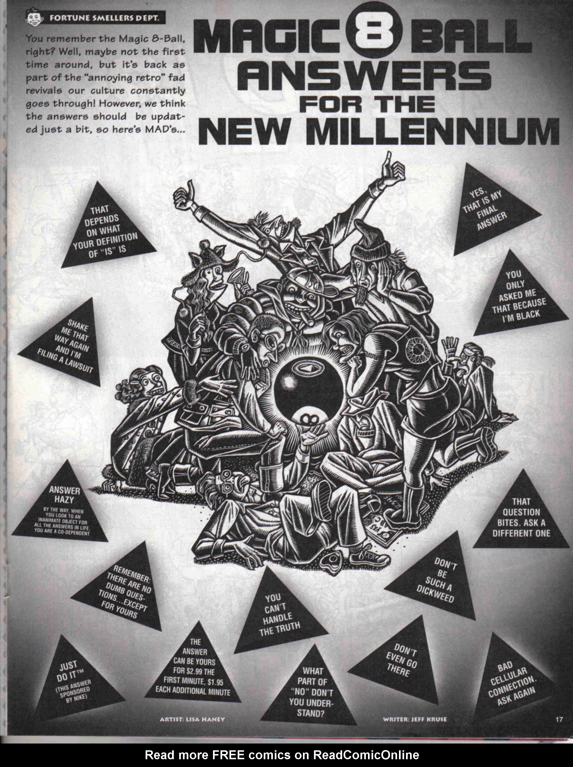 Read online MAD comic -  Issue #391 - 17