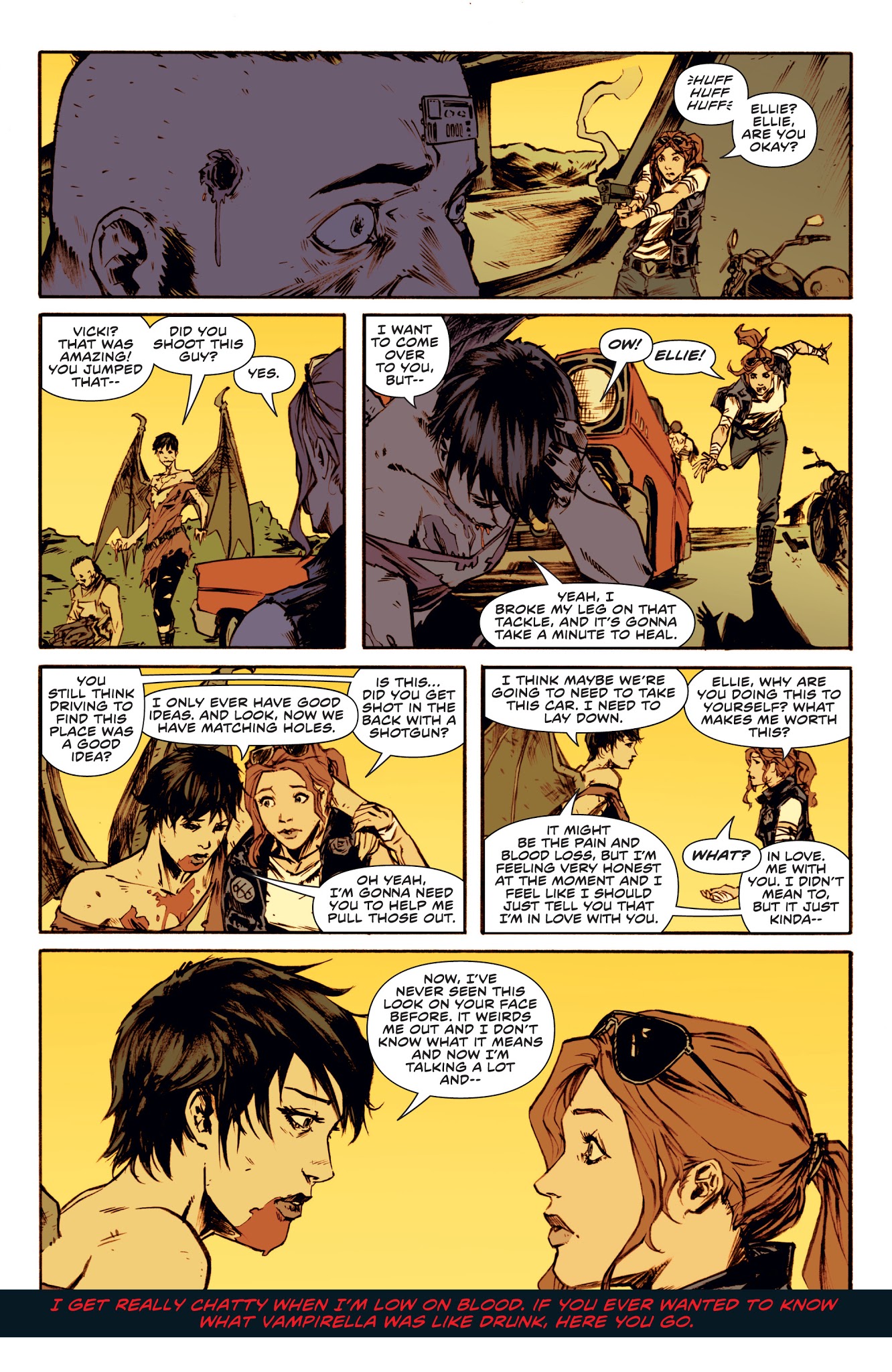 Read online Vampirella (2017) comic -  Issue #9 - 17