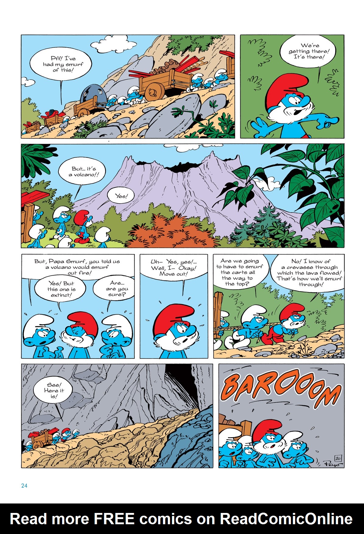Read online The Smurfs comic -  Issue #7 - 24