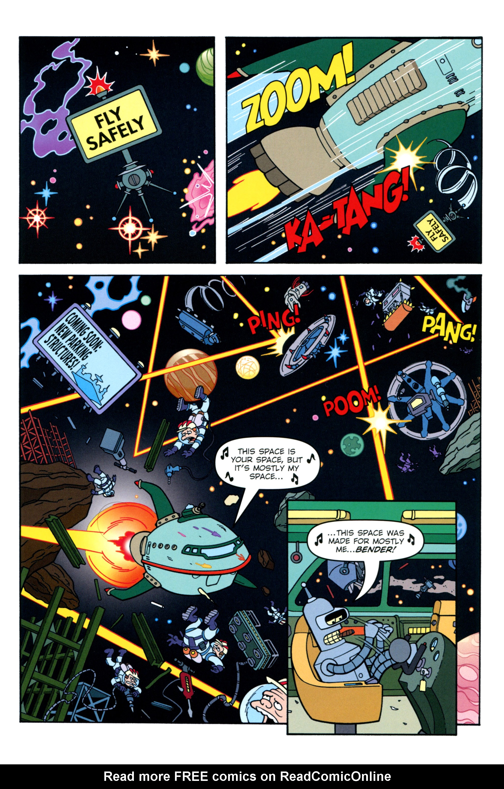 Read online Futurama Comics comic -  Issue #70 - 2