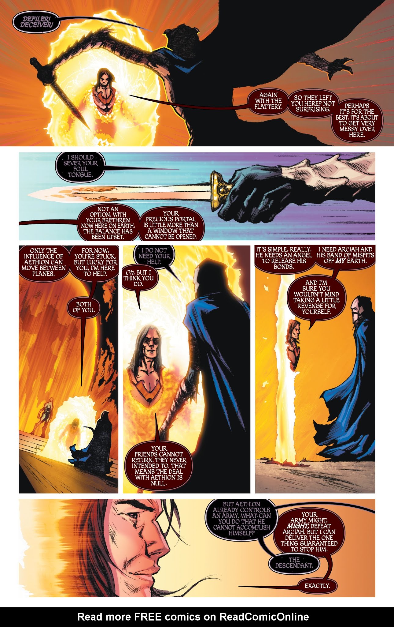 Read online Dissension: War Eternal comic -  Issue #3 - 20