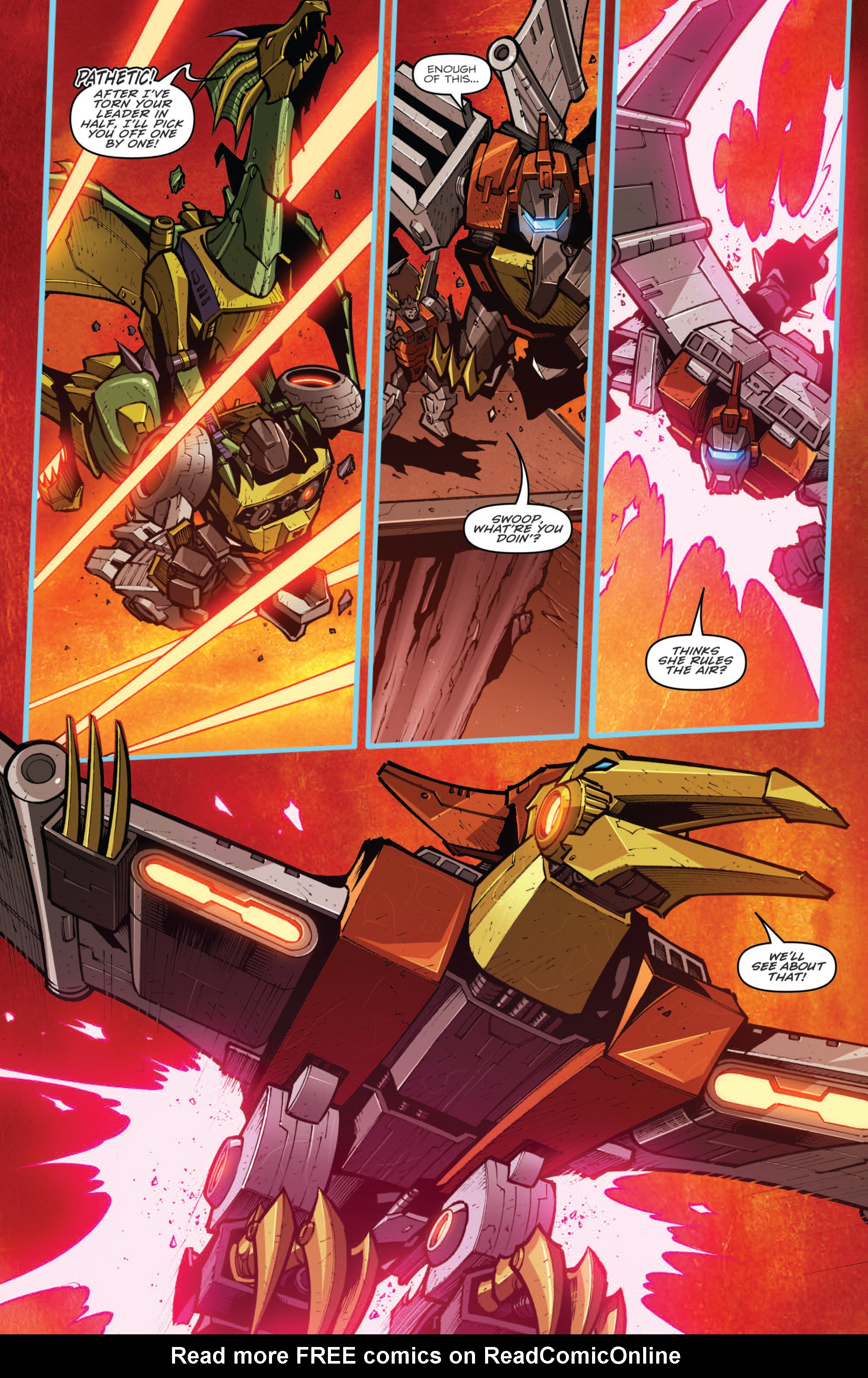 Read online The Transformers Prime: Rage of the Dinobots comic -  Issue #3 - 20