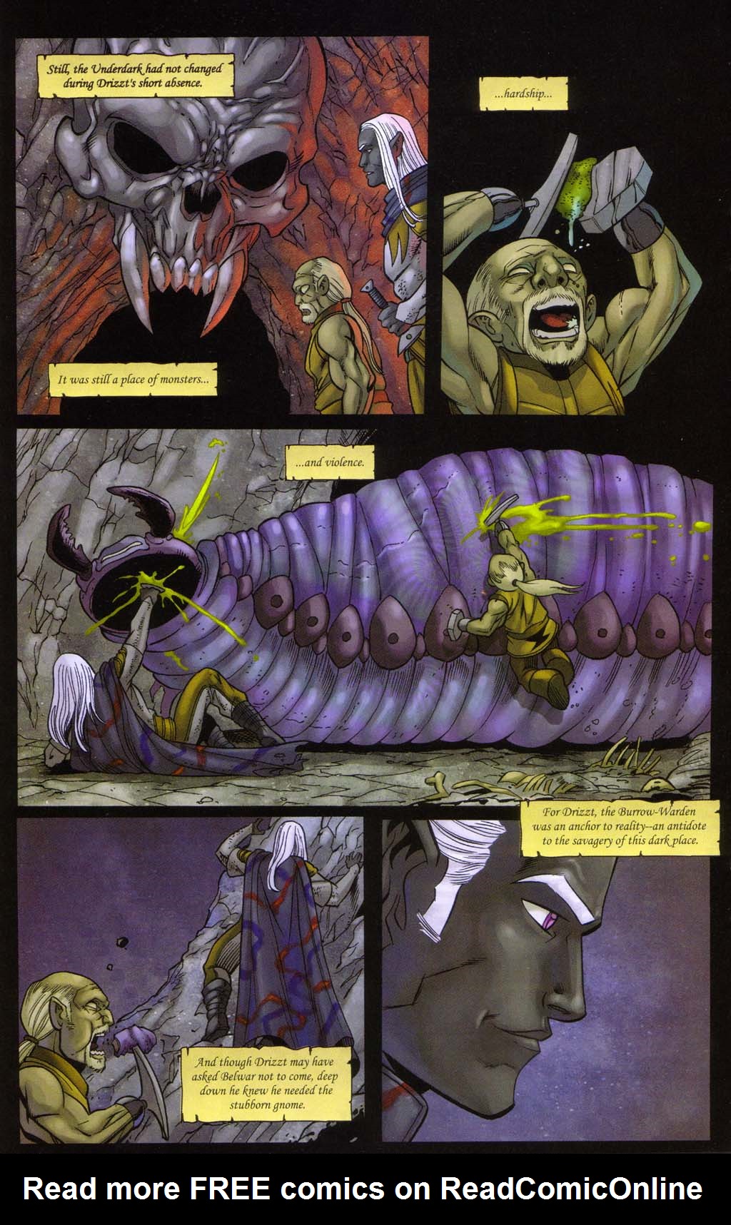 Read online Forgotten Realms: Exile comic -  Issue #2 - 21