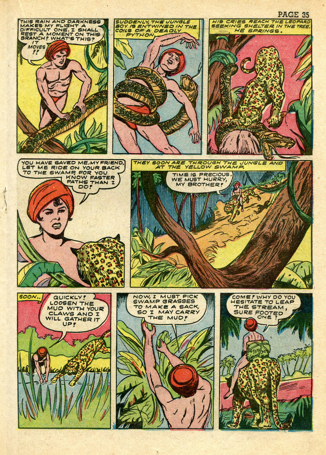Read online Wambi Jungle Boy comic -  Issue #3 - 37