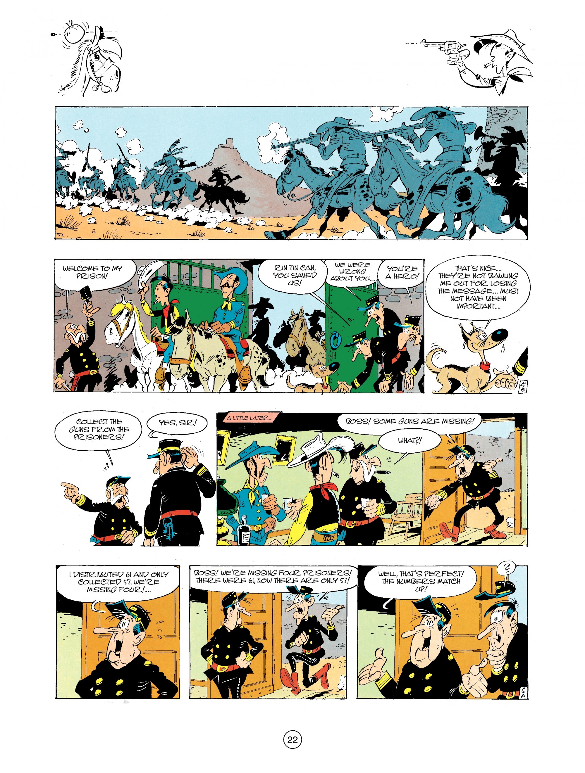 Read online A Lucky Luke Adventure comic -  Issue #34 - 22