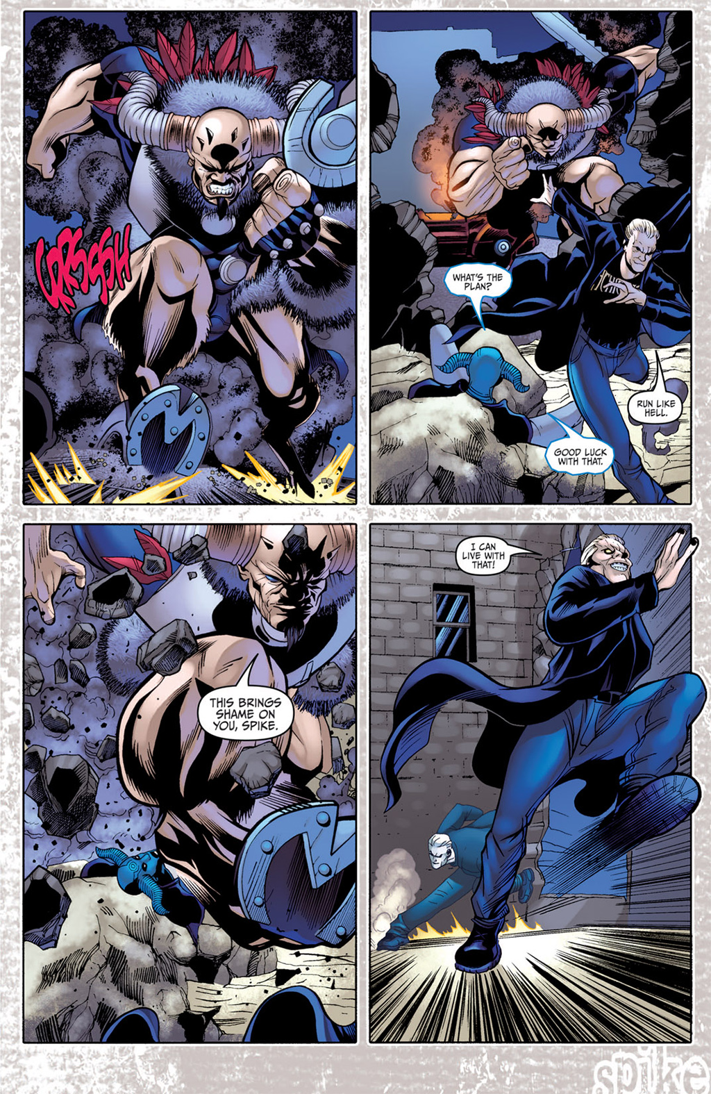 Read online Spike: The Devil You Know comic -  Issue #4 - 9