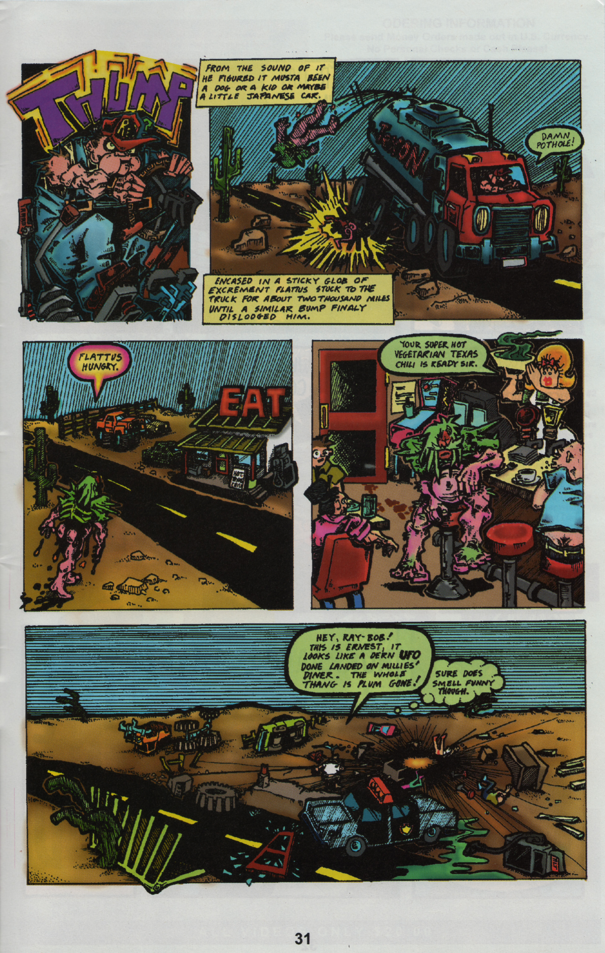 Read online Slavepit Funnies Featuring Gwar comic -  Issue #3 - 33
