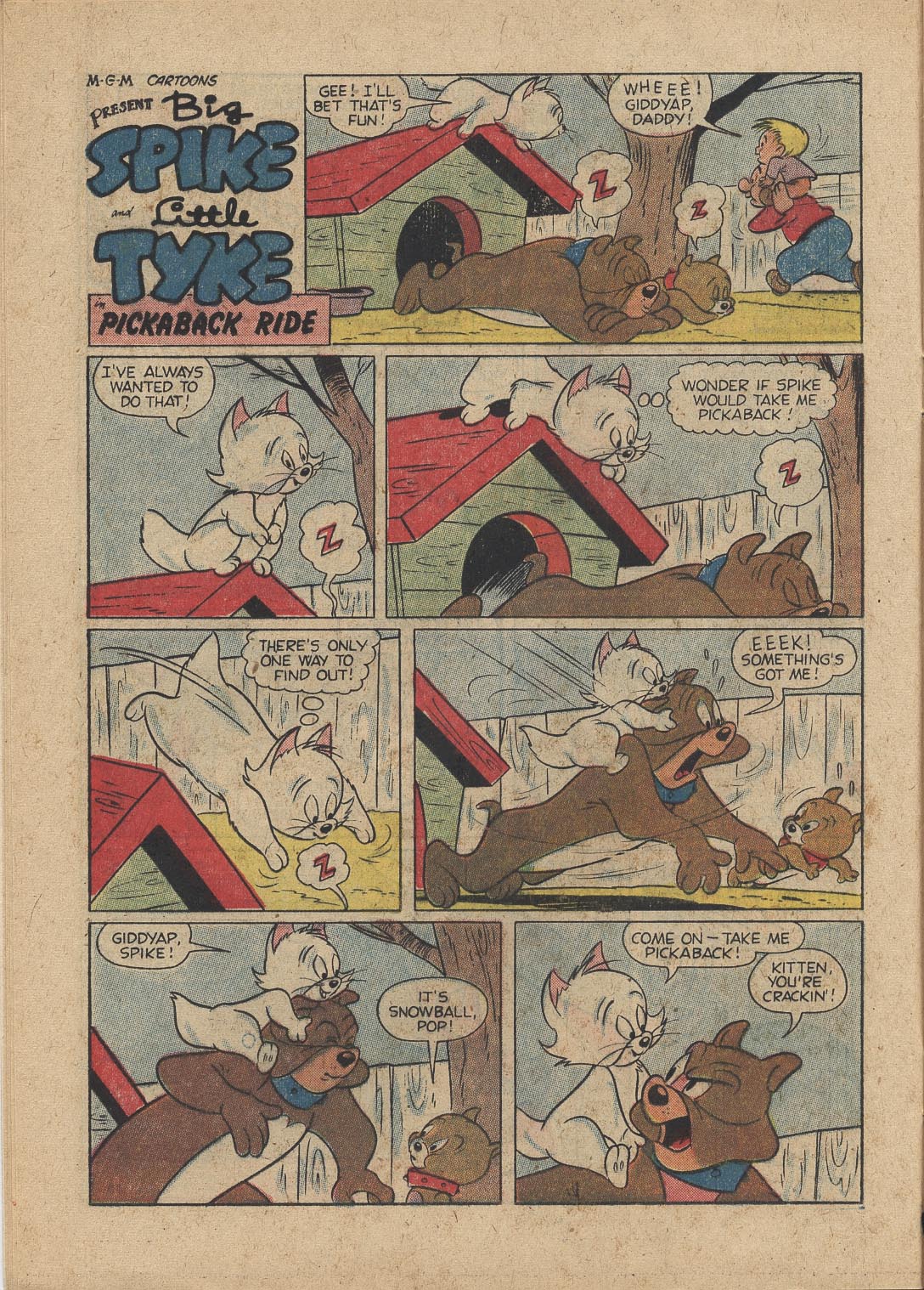 Read online M.G.M's The Mouse Musketeers comic -  Issue #11 - 16