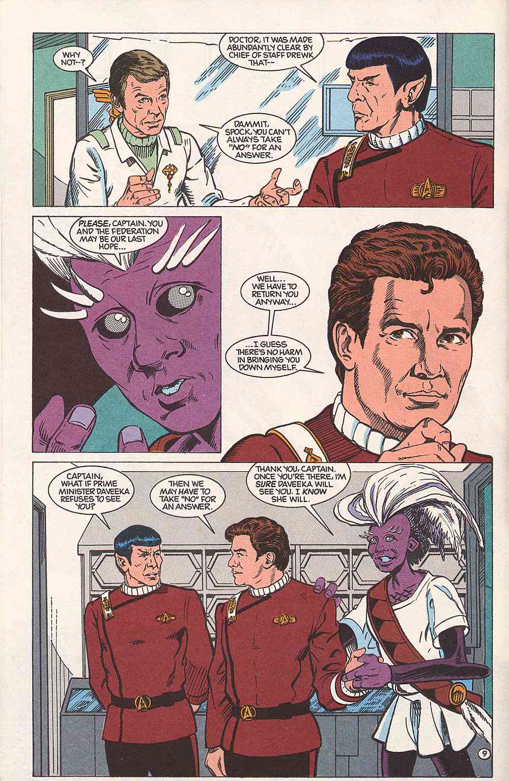 Read online Star Trek (1989) comic -  Issue #20 - 11