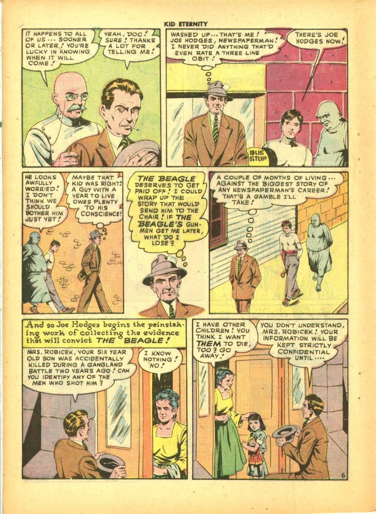Read online Kid Eternity (1946) comic -  Issue #9 - 8