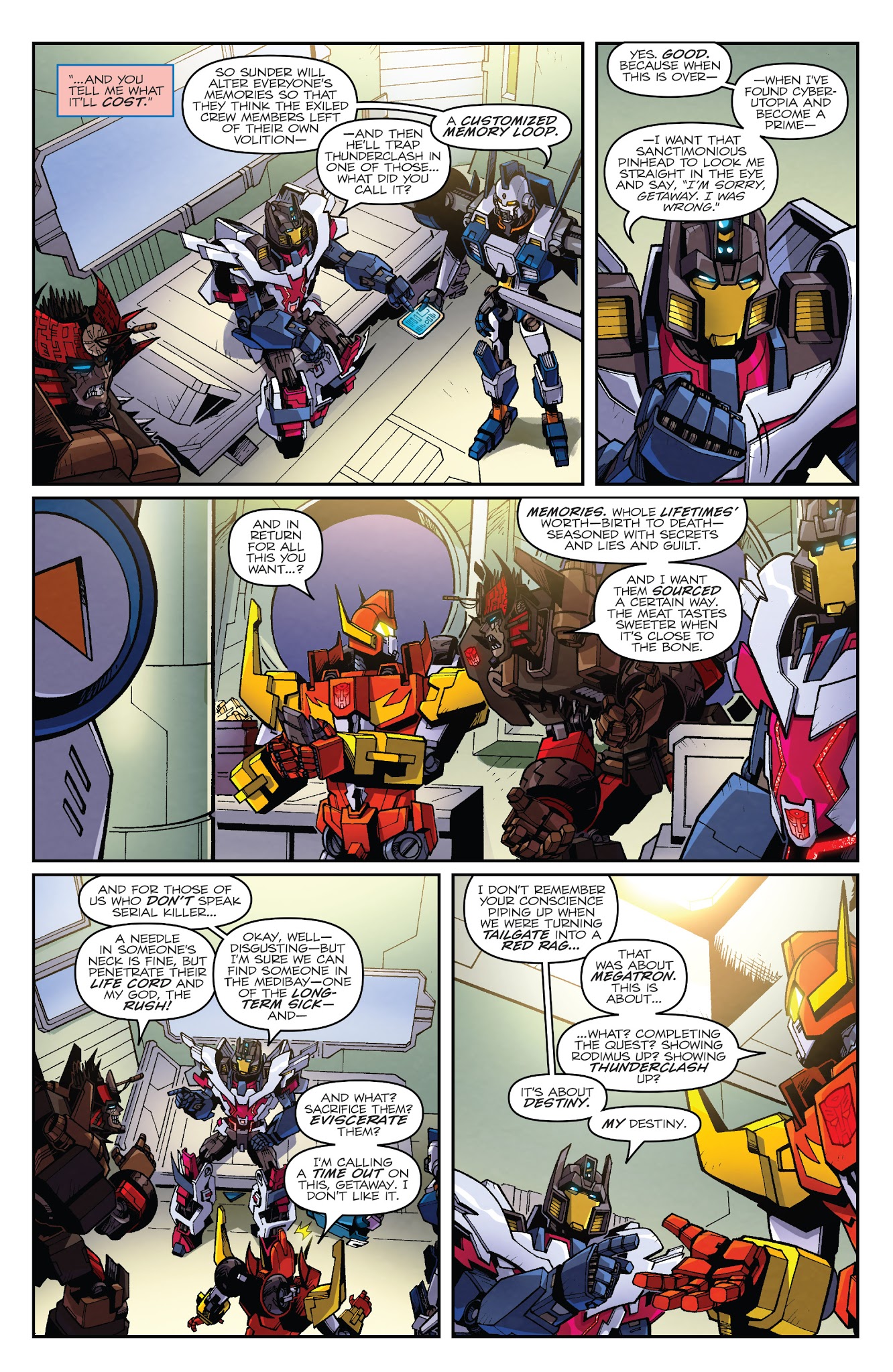 Read online Transformers: Lost Light comic -  Issue # _TPB 2 - 114