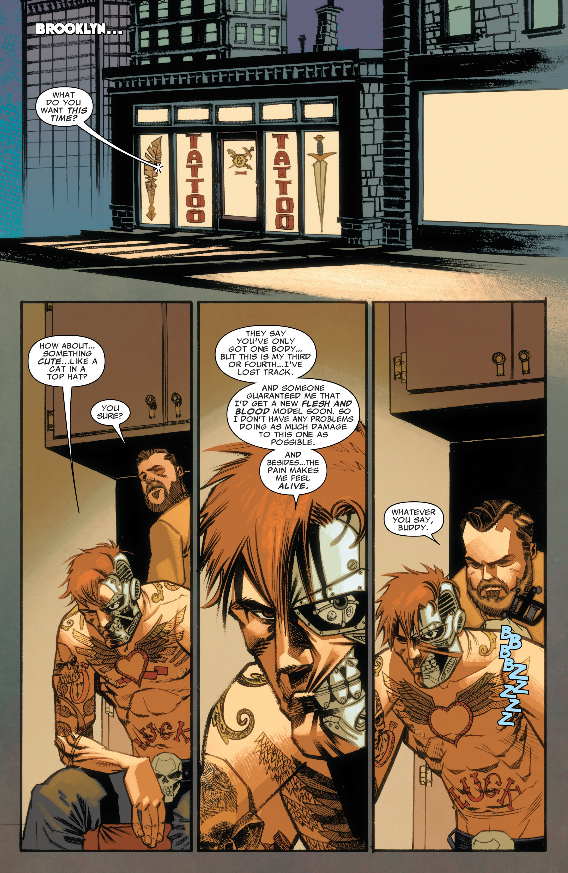 Read online Illuminati comic -  Issue #3 - 14