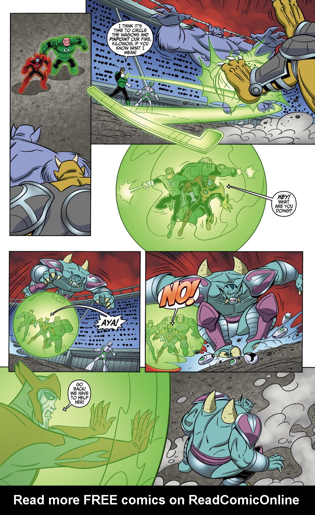 Read online Green Lantern: The Animated Series comic -  Issue #5 - 14