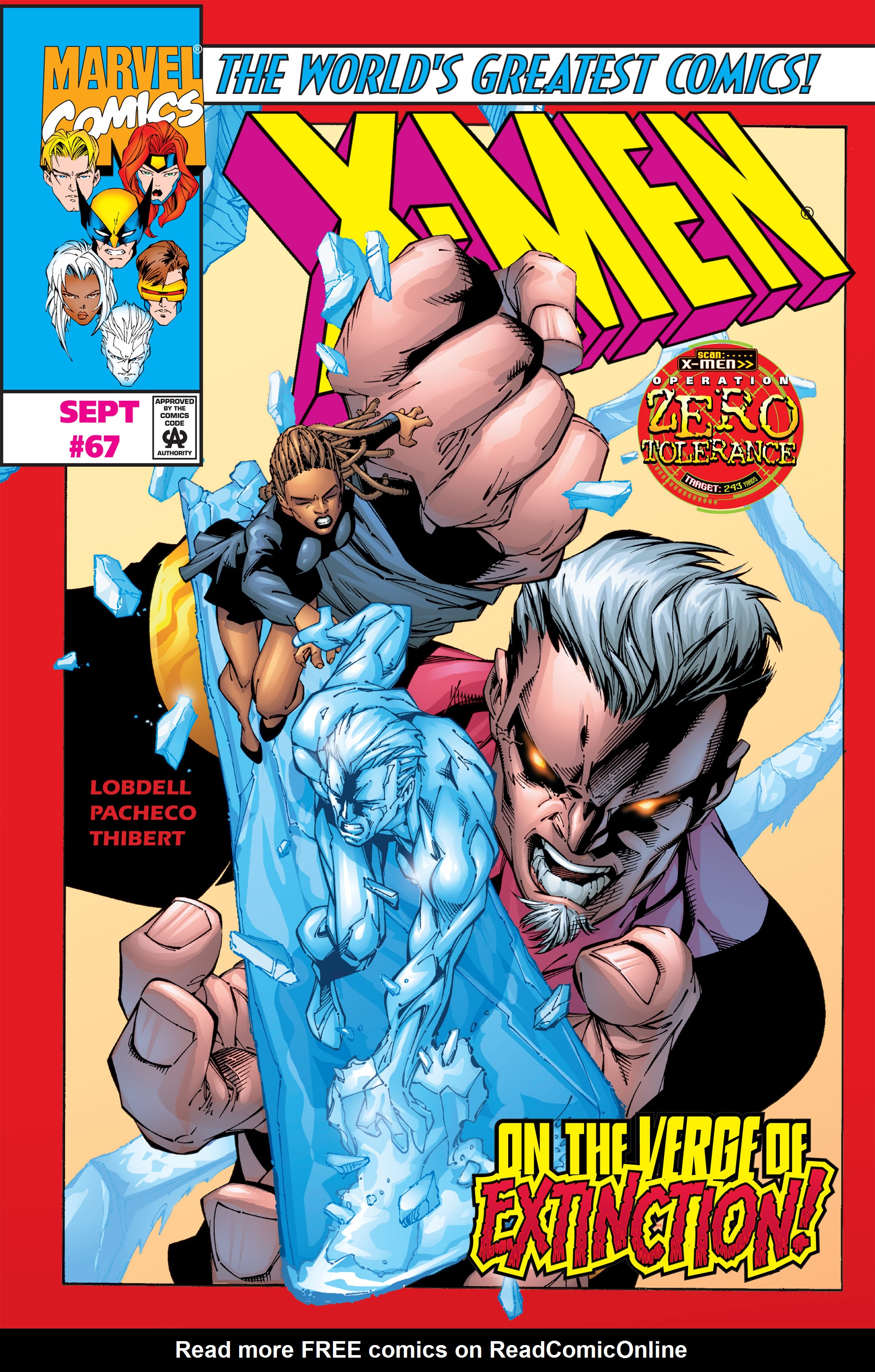 Read online X-Men (1991) comic -  Issue #67 - 1