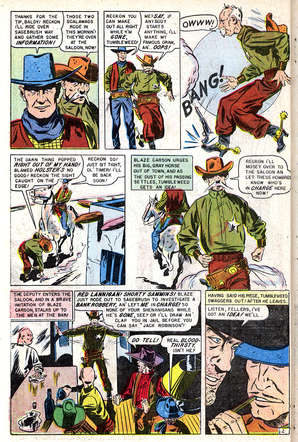 Read online Blaze Carson comic -  Issue #3 - 28