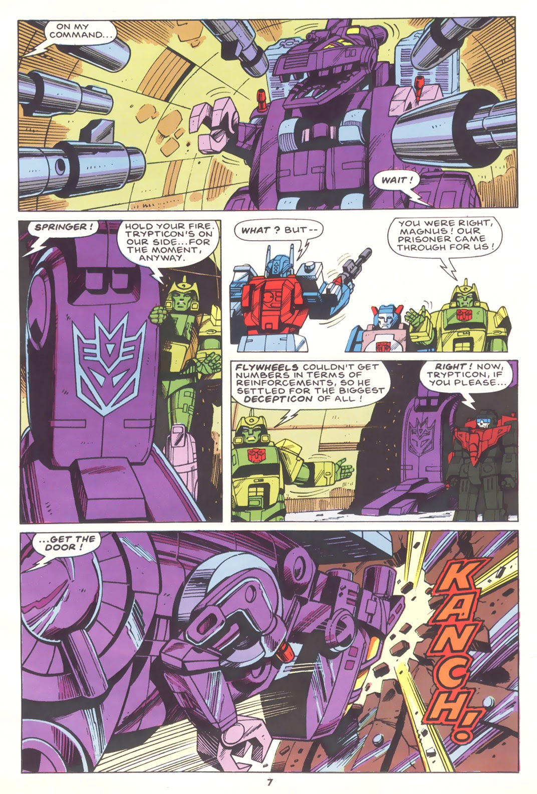 Read online The Transformers (UK) comic -  Issue #169 - 7