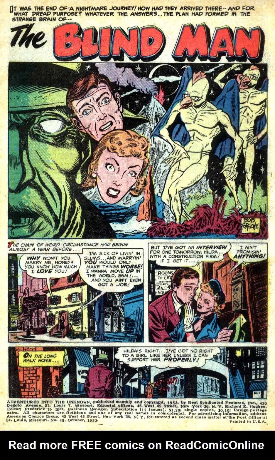 Read online Adventures Into The Unknown comic -  Issue #48 - 3