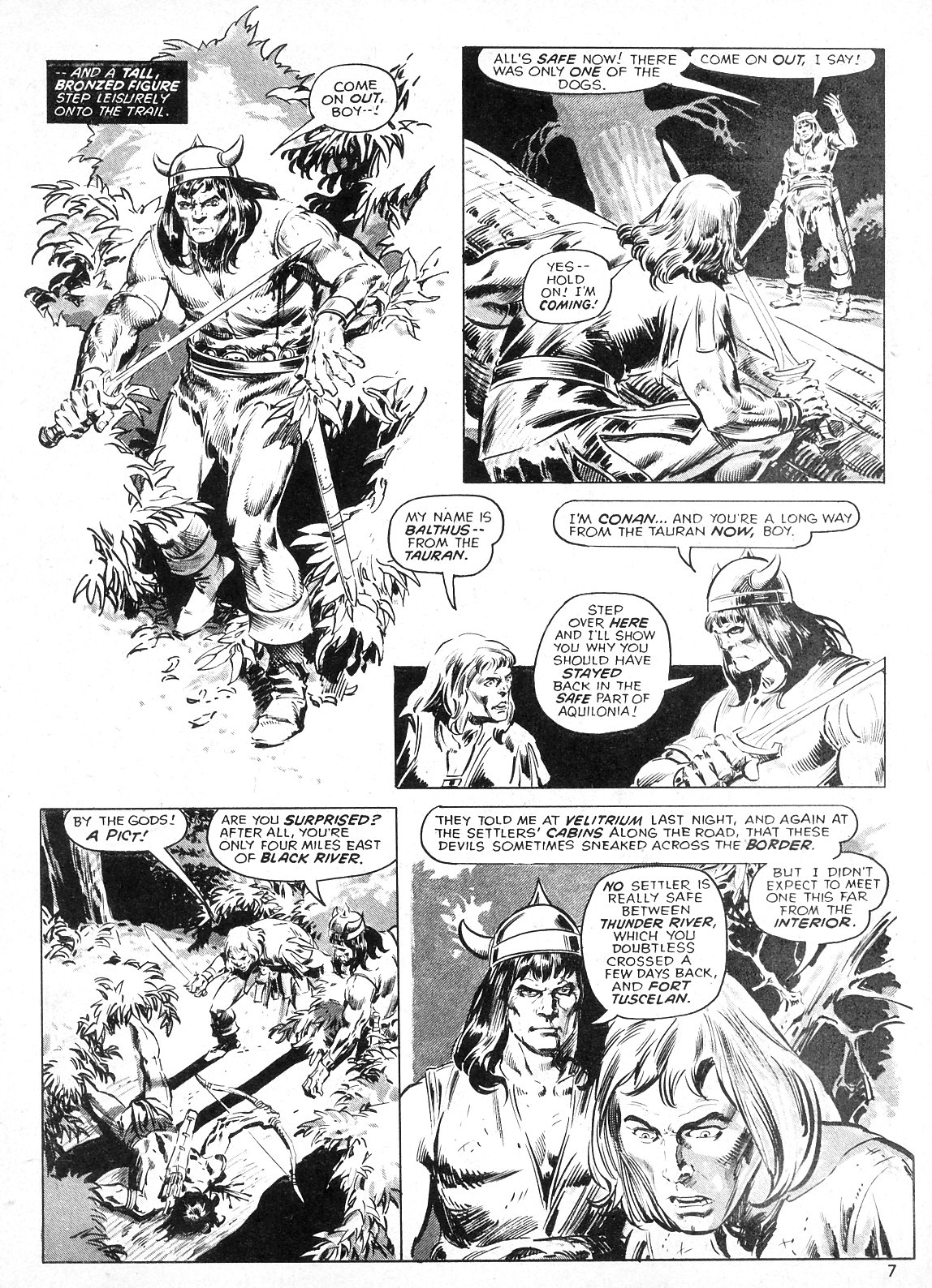 Read online The Savage Sword Of Conan comic -  Issue #26 - 7