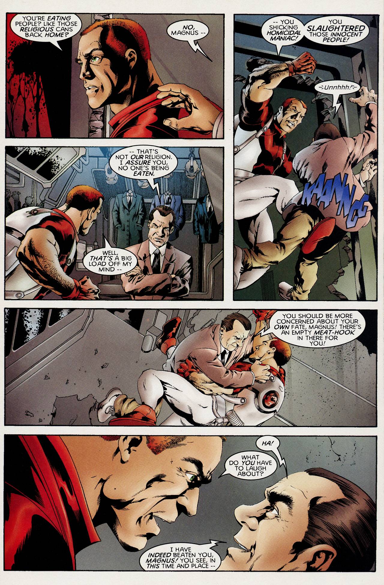 Read online Magnus Robot Fighter (1997) comic -  Issue #4 - 21