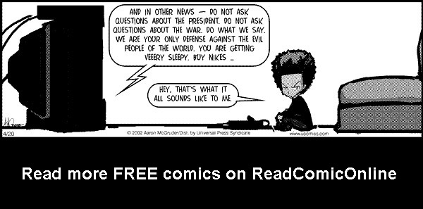 Read online The Boondocks Collection comic -  Issue # Year 2004 - 110