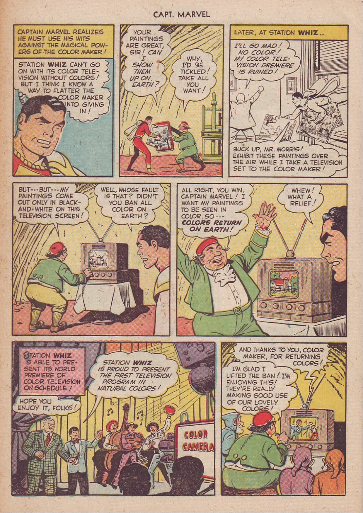 Read online Captain Marvel Adventures comic -  Issue #107 - 32