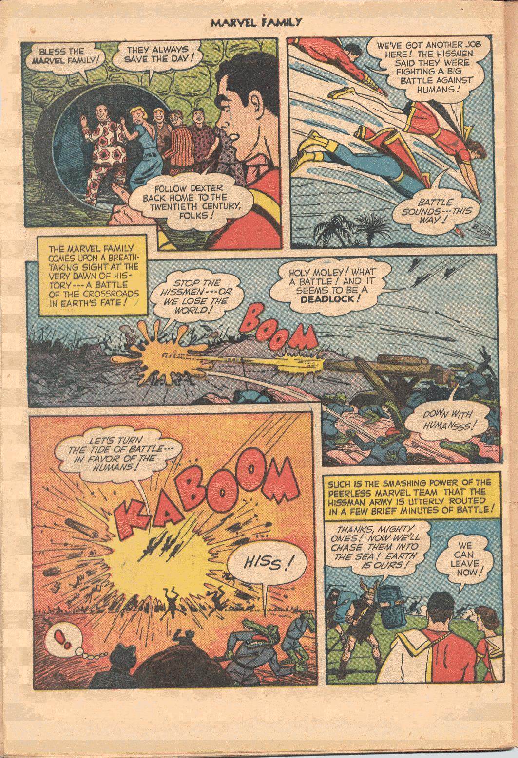 Read online The Marvel Family comic -  Issue #74 - 32
